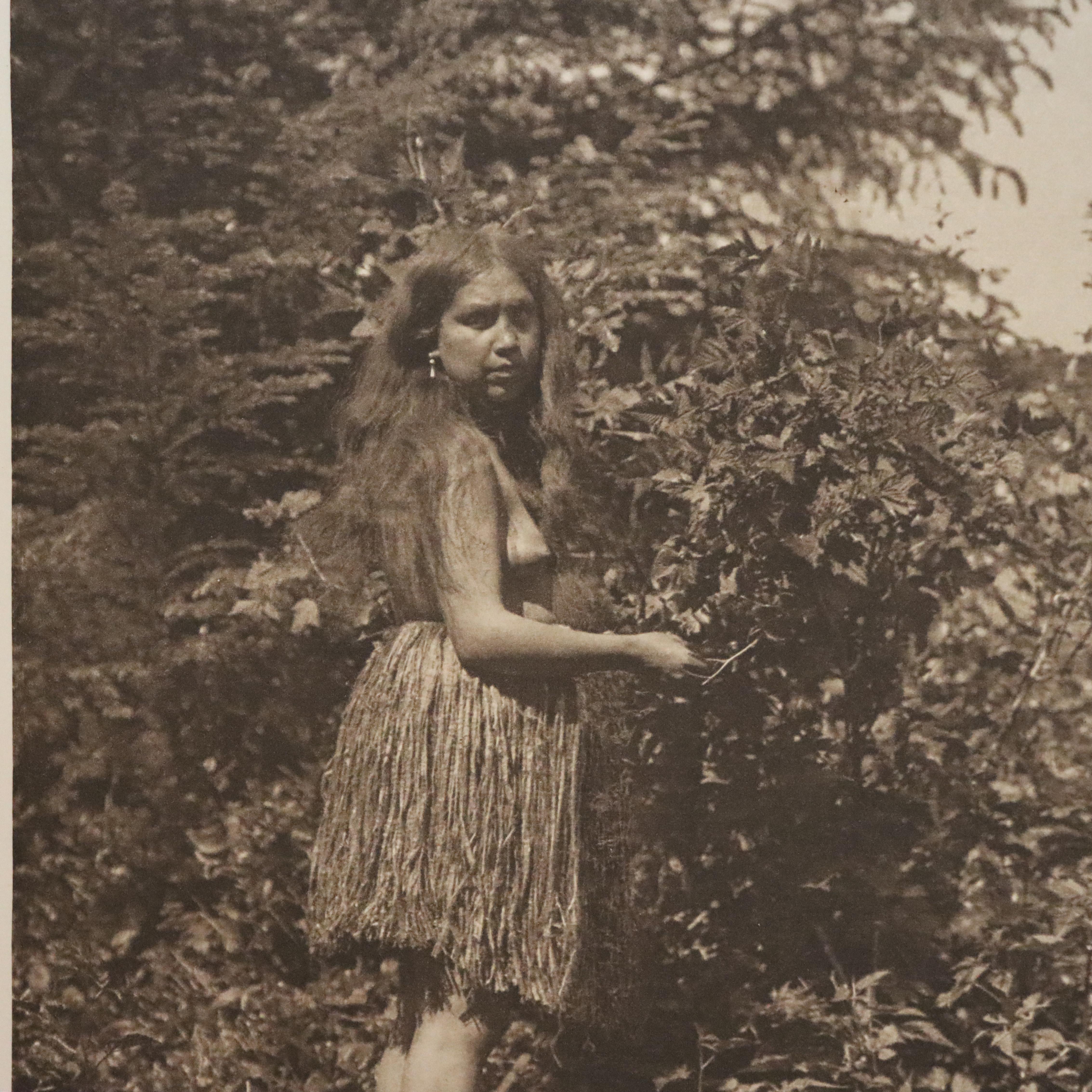Edward S. Curtis Native American Print “A Primitive Quinalt