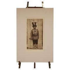Edward S. Curtis Native American Print “Cowichan Warrior”, John Andrew & Son