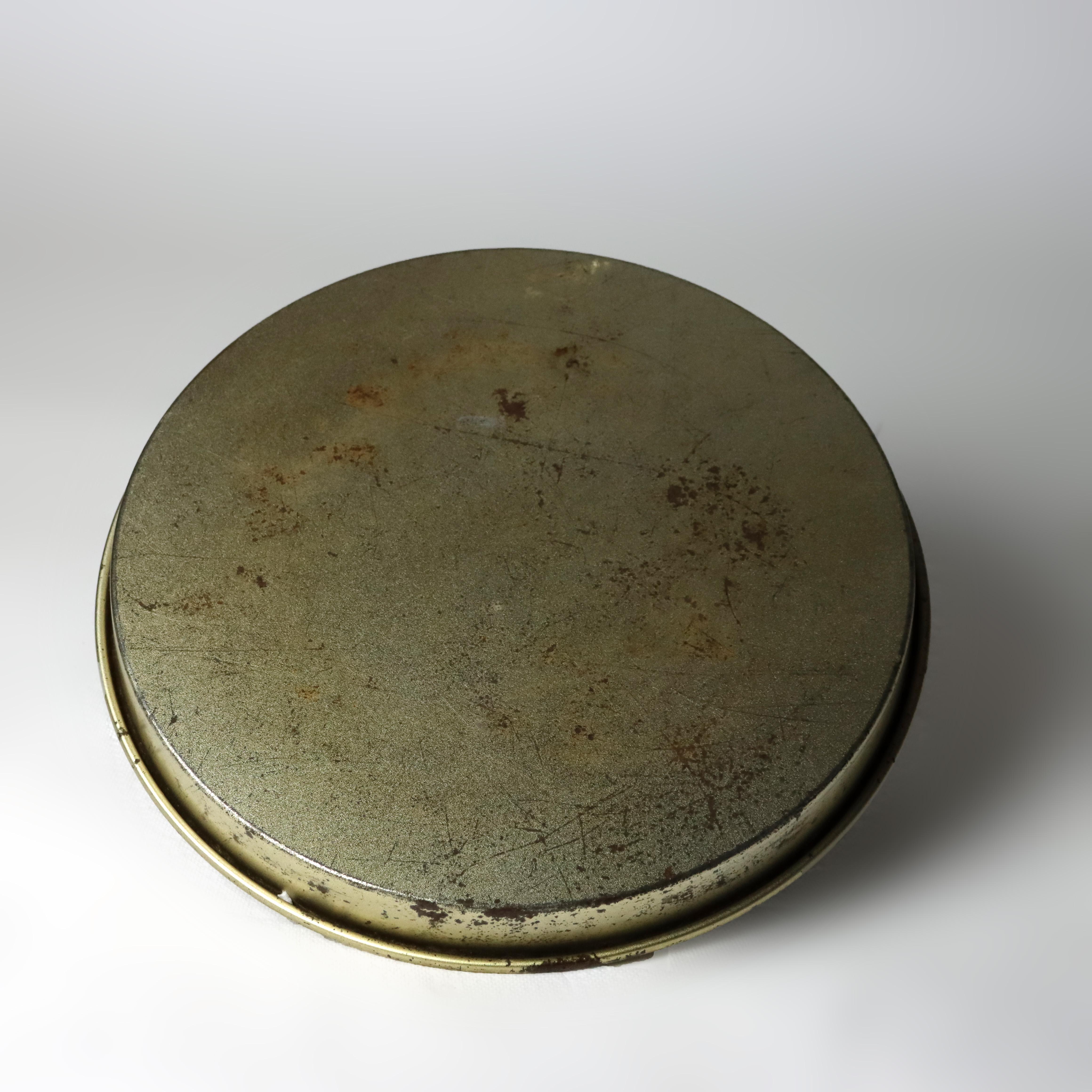 Ancien plateau publicitaire en métal Clysmic C1920 en vente 3