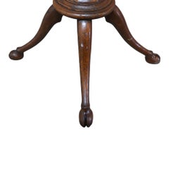 RJ Horner attr Oak & Brass Hoof Foot Coat Rack C1920