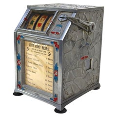 Puritan Baby Bell Trade Simulator Slot Machine 20thC