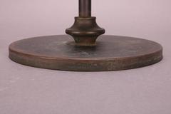 Rare Pair of Louis Comfort Tiffany Bronze Moorish Style Candlesticks, circa 1900