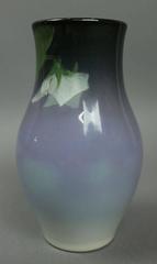 Antique Floral Rookwood Pottery Iris Glazed Vase by Sara Sax, 1902