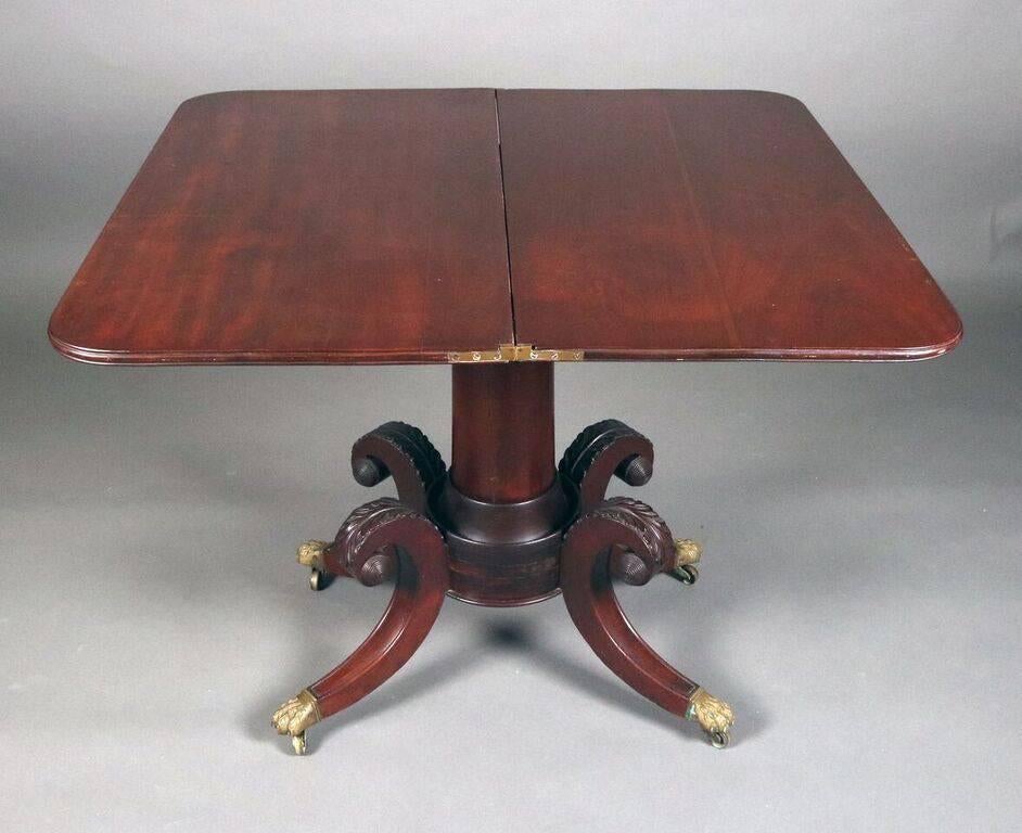 duncan phyfe game table