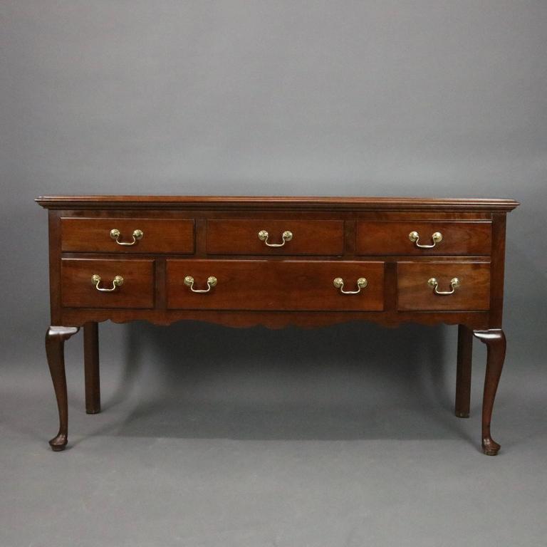 Vintage L. and J.G. Stickley Cherry Valley Collection SixDrawer Server