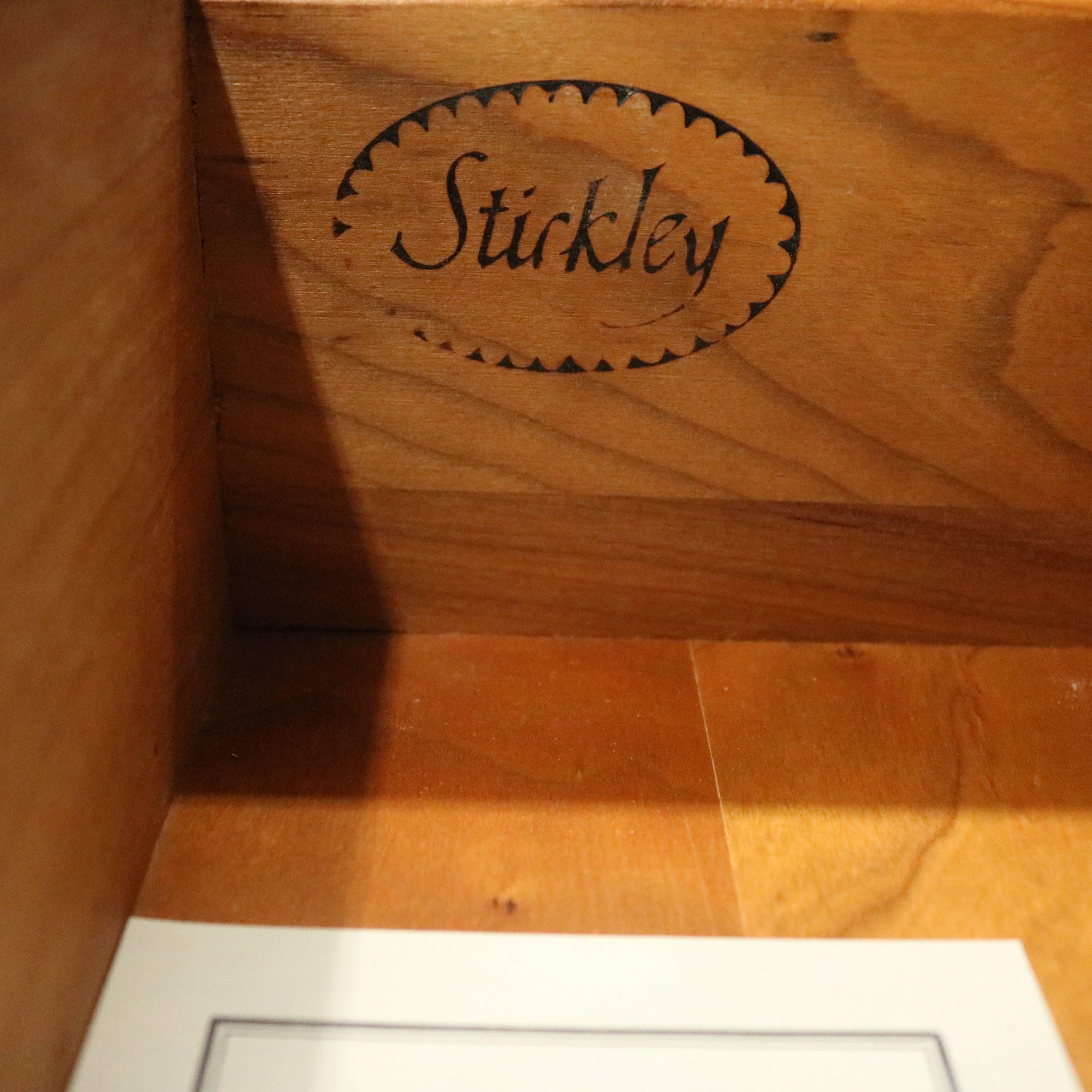 Vintage L. & J.G. Stickley Cherry Valley Collection Six-Drawer Server circa 1985 In Good Condition In Big Flats, NY