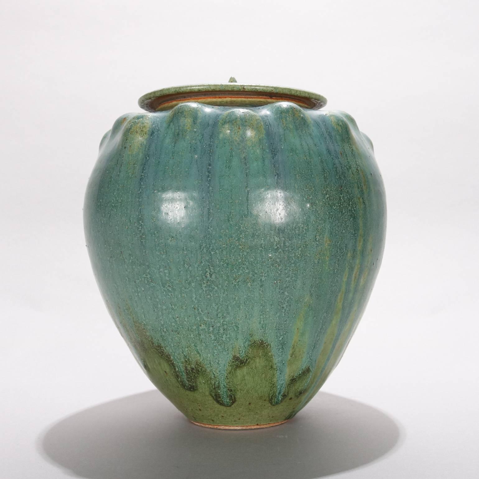 drip glaze pottery