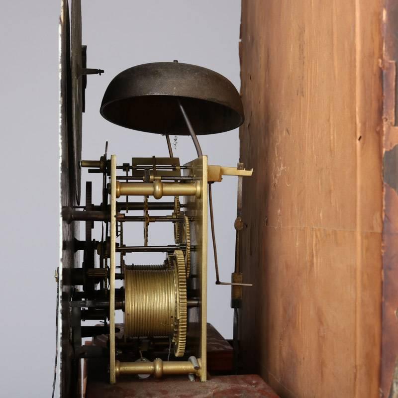 18th Century English 8-Day Rolling Longcase Clock by J. Wainwright of Nottingham 4