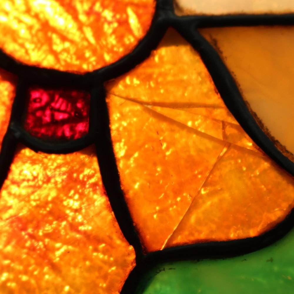 20th Century Antique Arts & Crafts Handel School Slag Glass Lamp, circa 1920