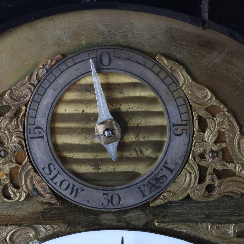 Antique English Tiffany & Co. Ebonized and Ormolu Bracket Clock, 19th Century 1