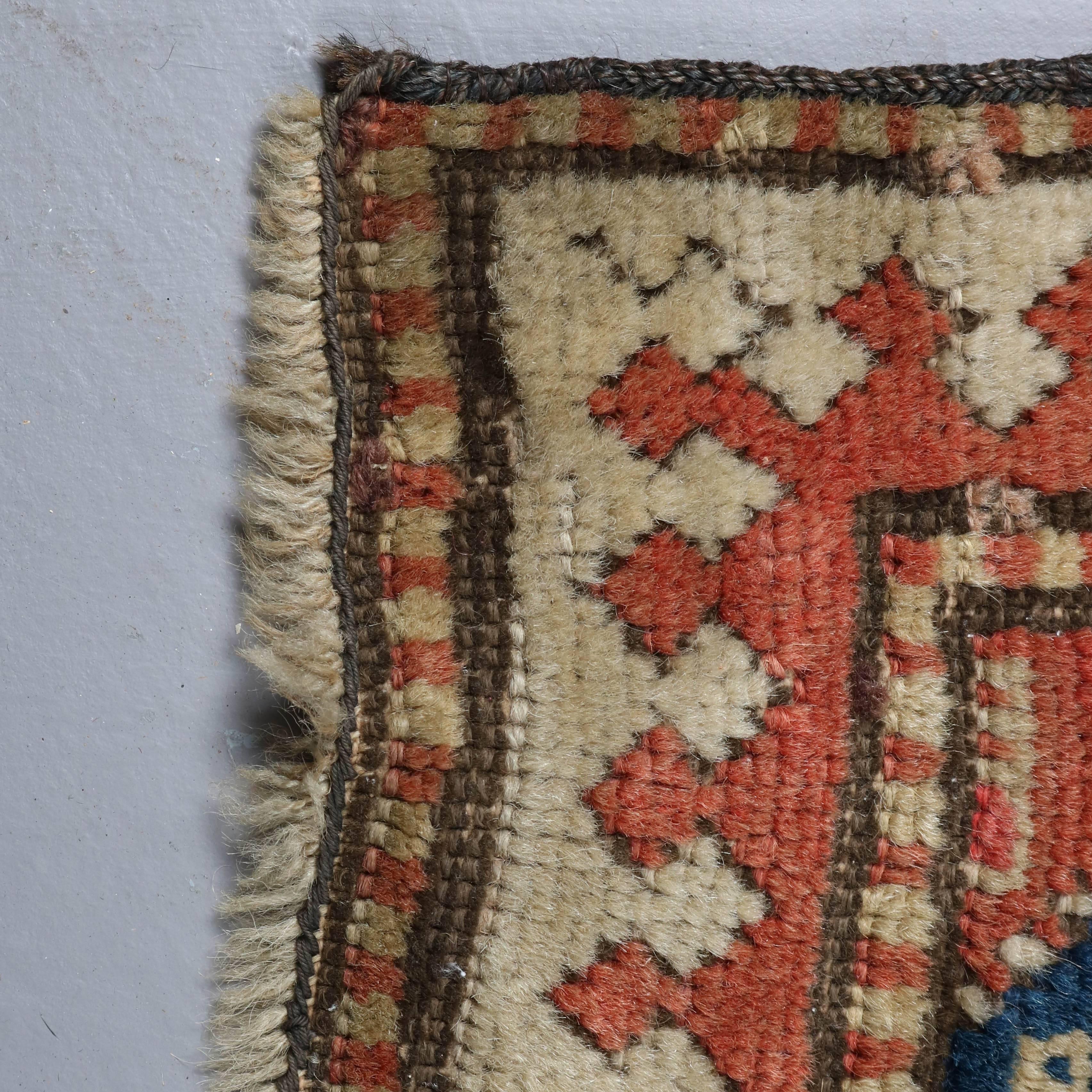20th Century Antique Persian Caucasian Gendje Oriental Mat