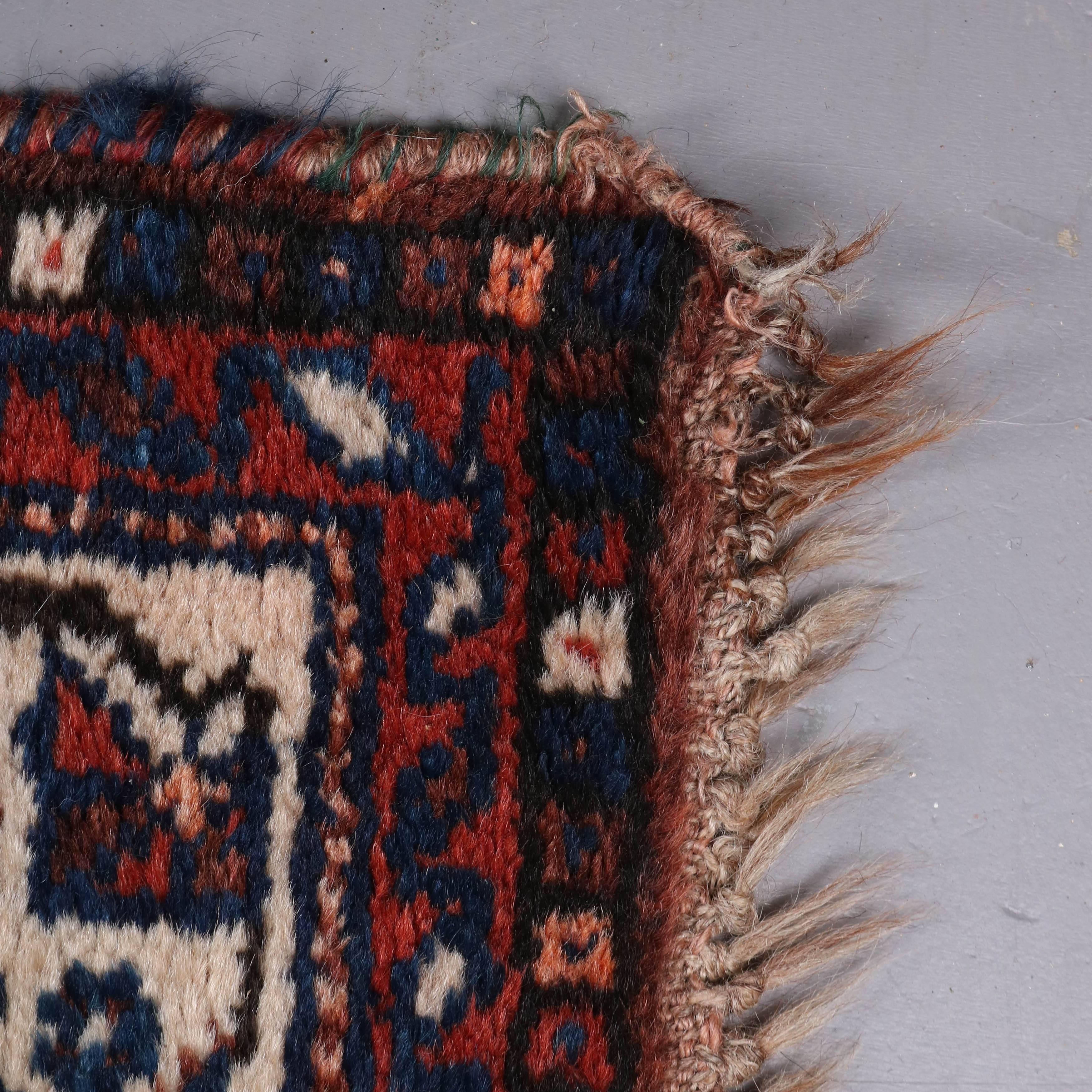 Antique Persian Shiraz Nomadic Tribal Oriental Rug 1
