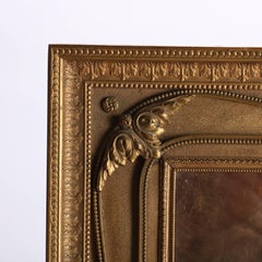 French Gilt Bronze Baltman & Co. Louis XVI Style Picture Frame with Stand