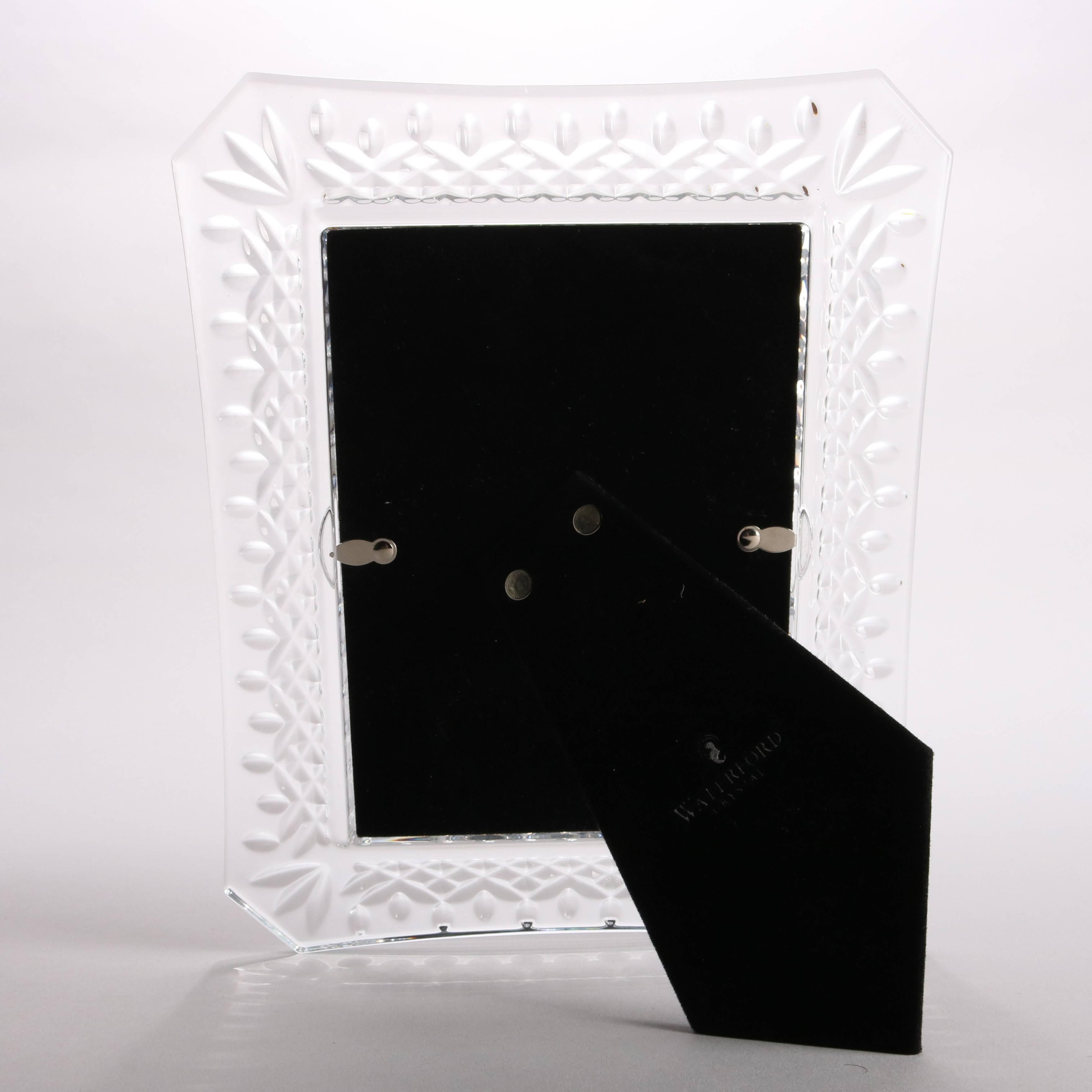 lead crystal picture frames