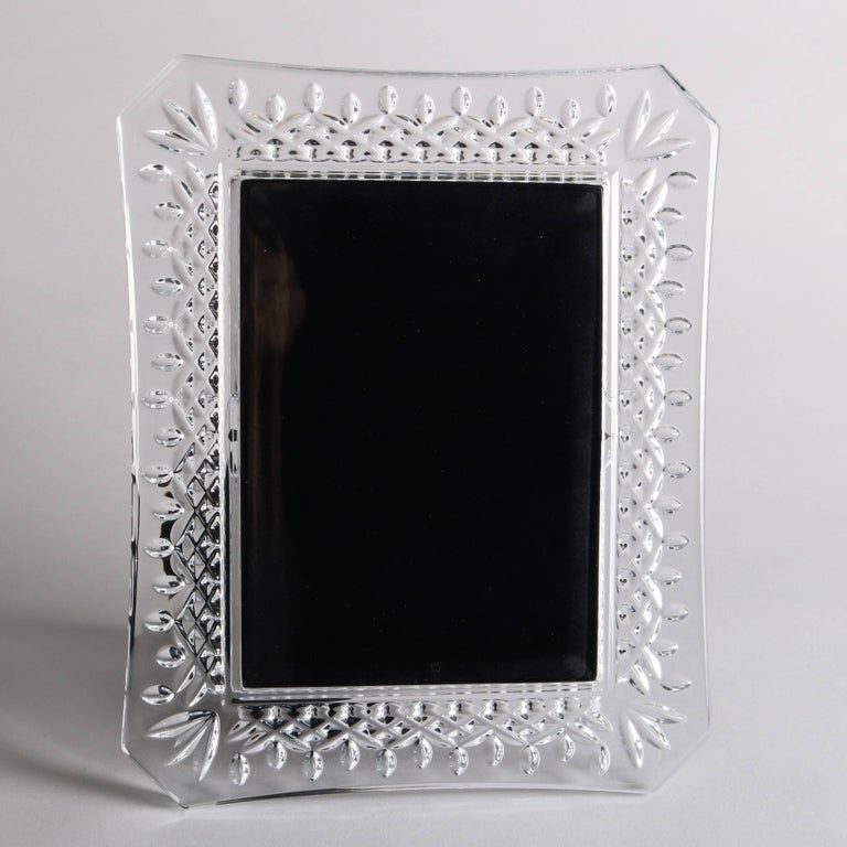 Irish Waterford Cut Lead Crystal Picture Frame at 1stDibs lead