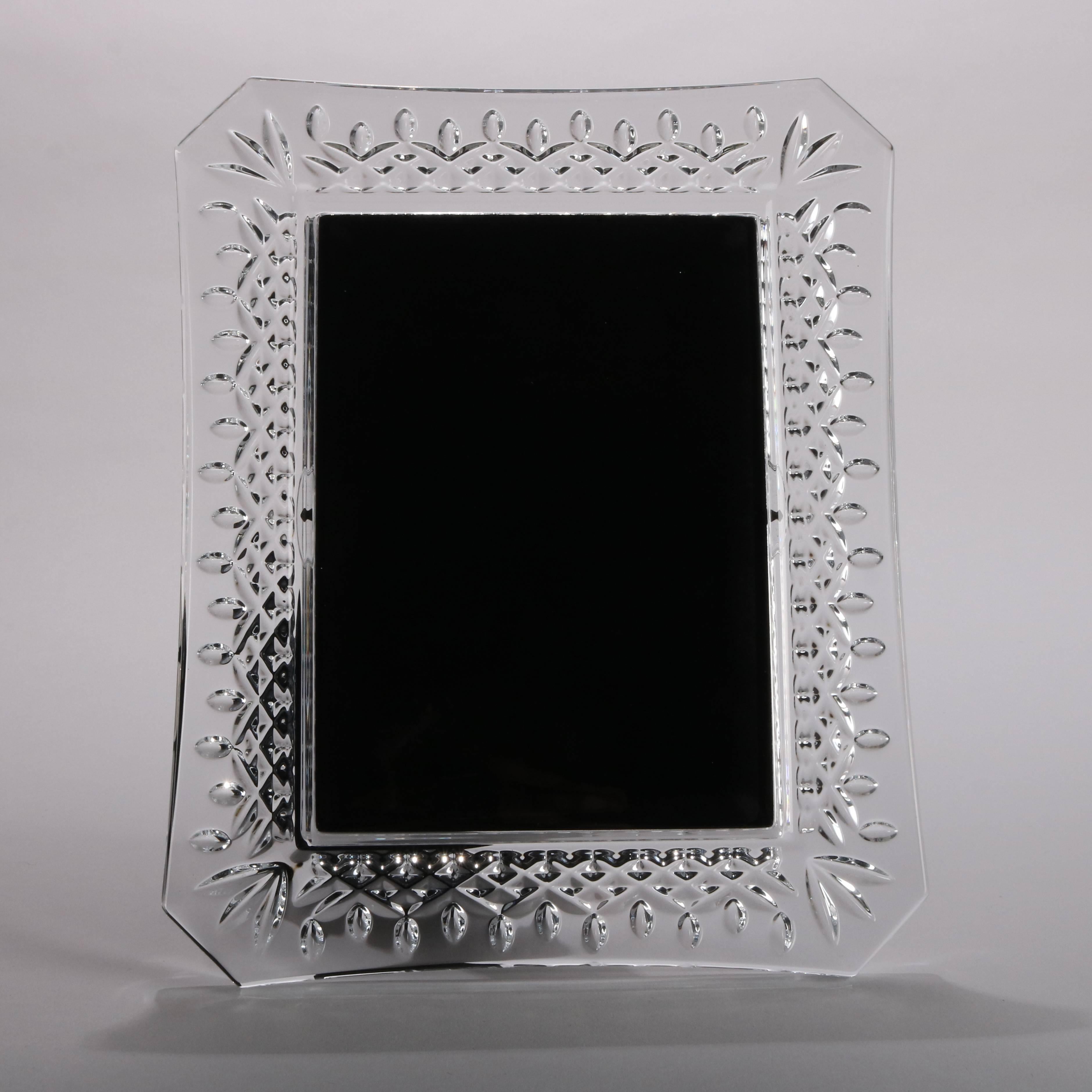 Irish Waterford Cut Lead Crystal Picture Frame 1