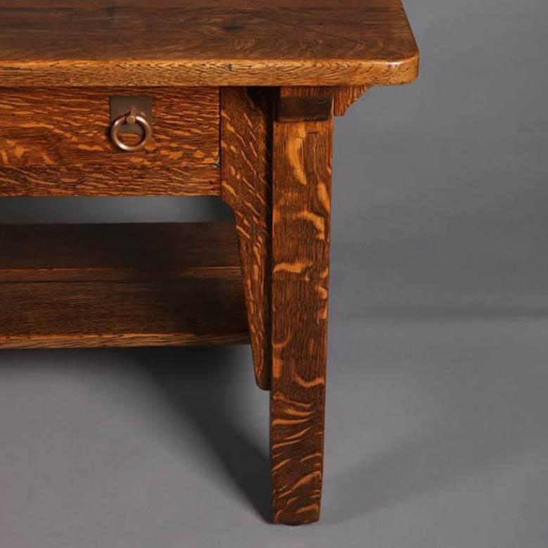 stickley brothers library table