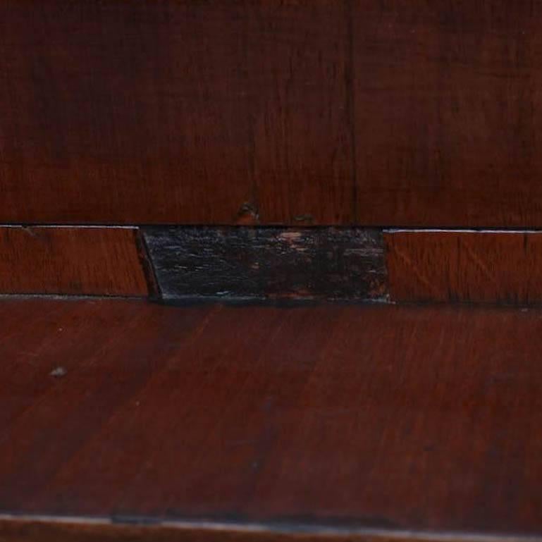 American Empire Carved and Bookmatched Flame Mahogany Sideboard, 19th Century 5