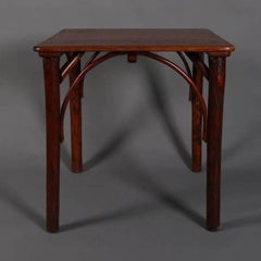 Antique Bentwood Old Hickory Adirondack Style Side Table, 19th Century