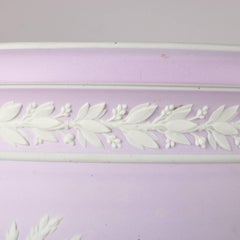 Neoclassical Wedgwood School Porcelain Planter Jasperware Style, 19th Century