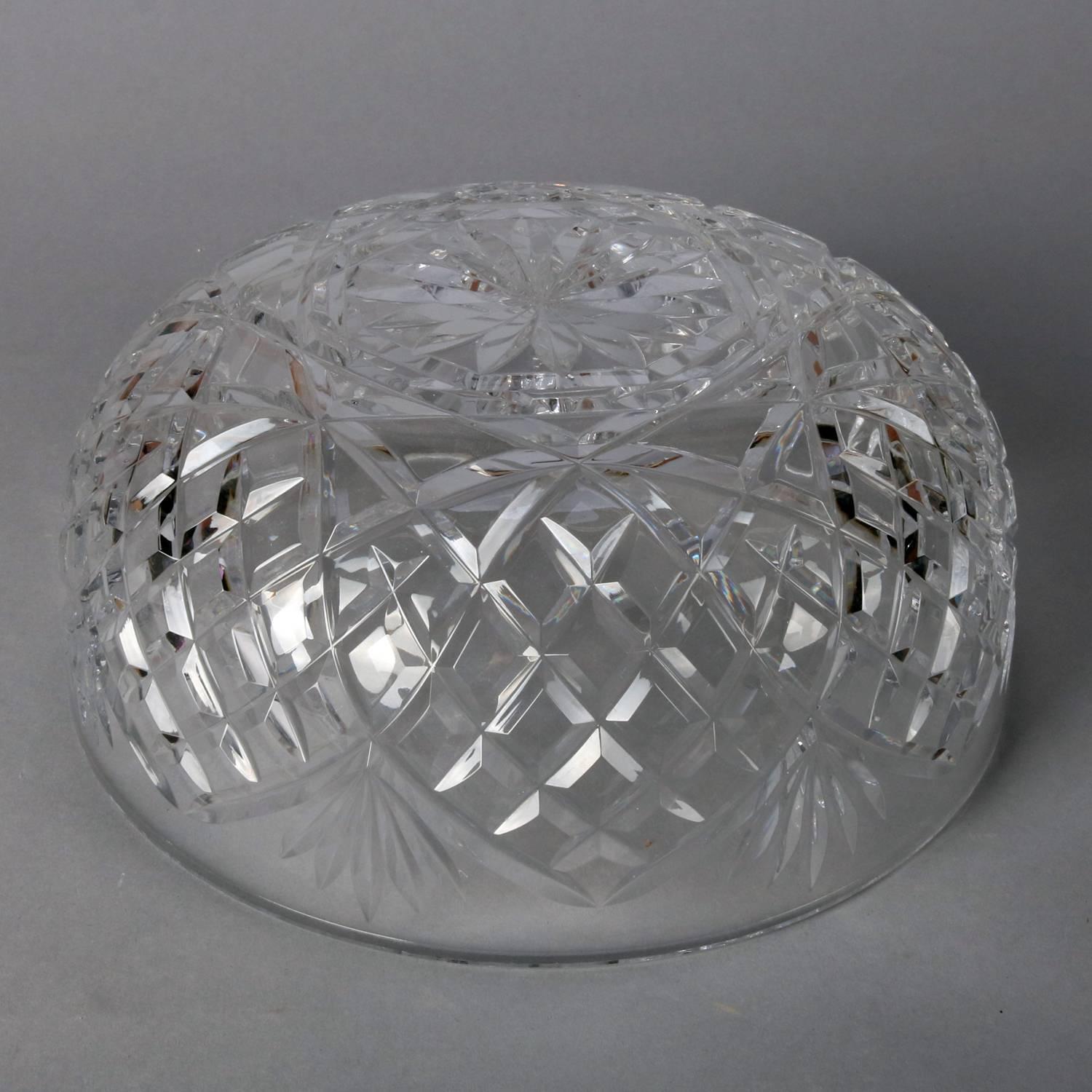 crystal bowl patterns identification