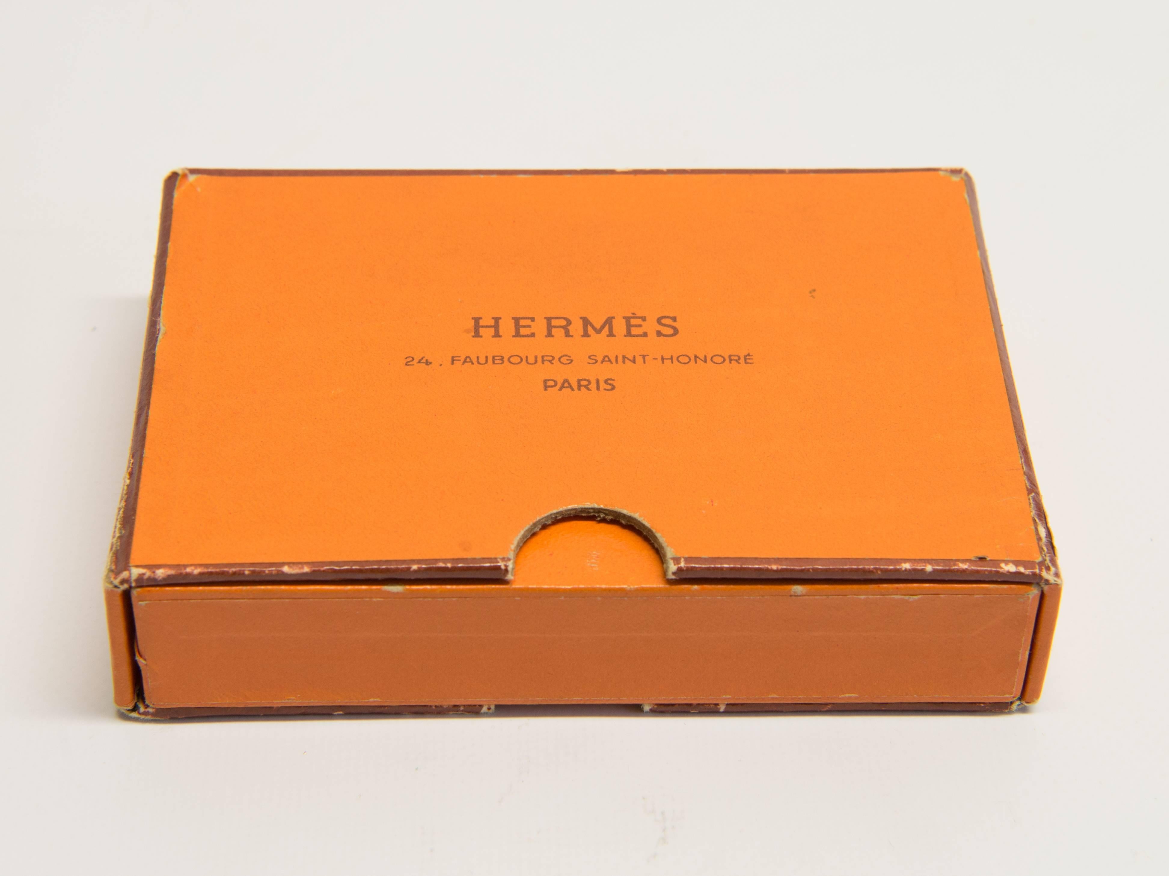 vintage hermes playing cards