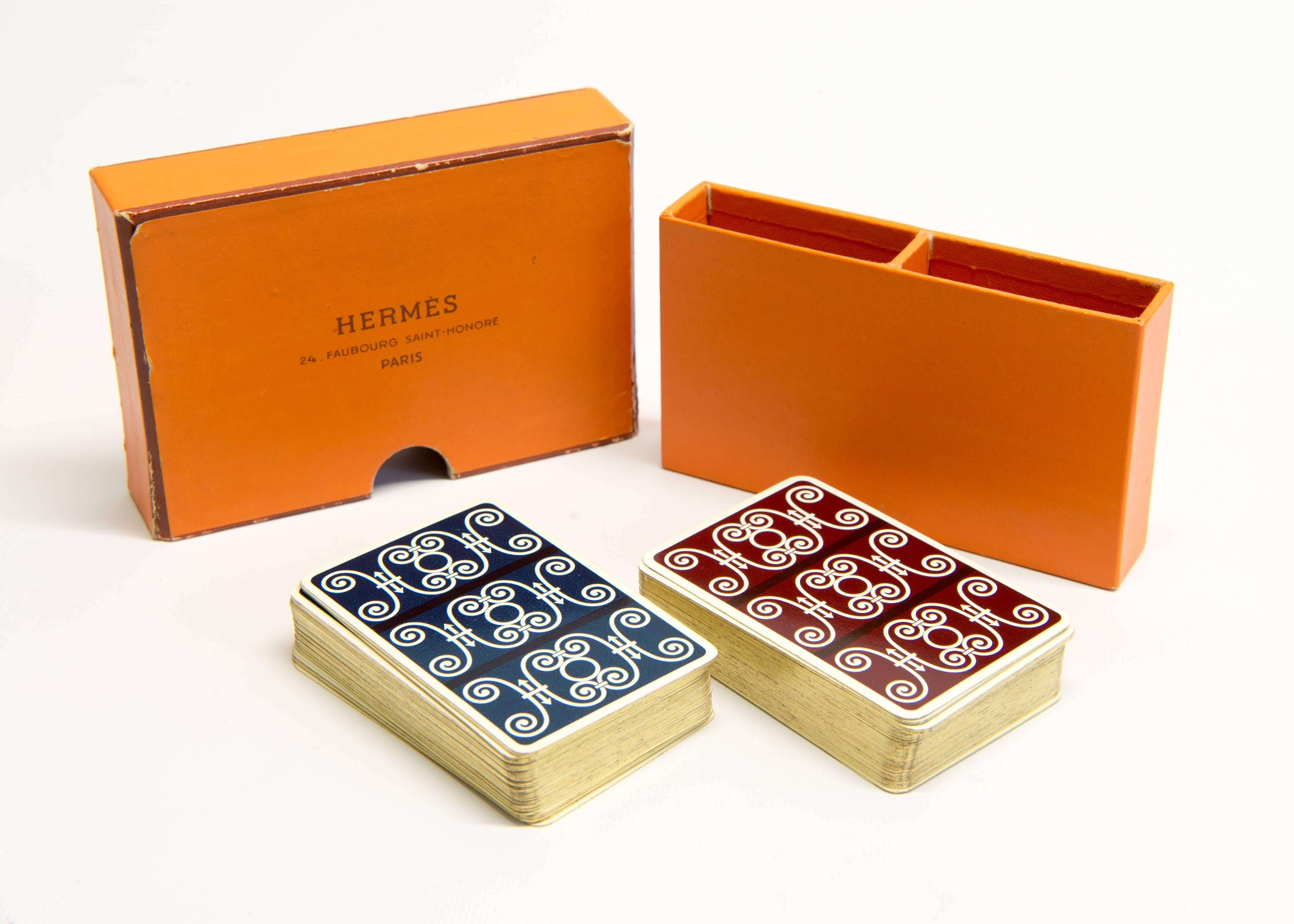 hermes playing cards price