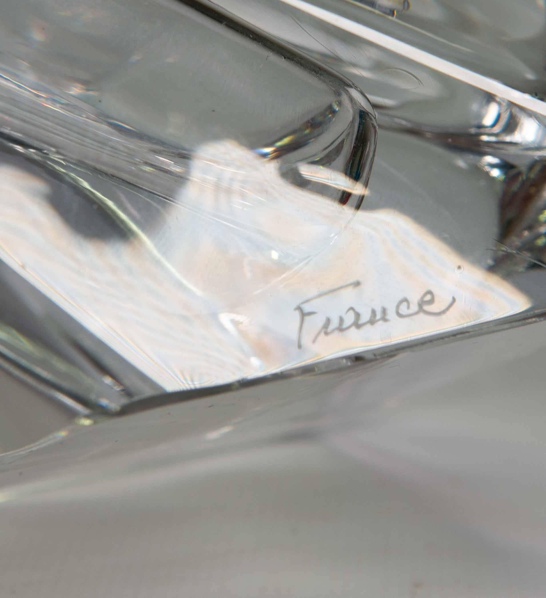Business Card Holder in Crystal Made by Daum, France 1