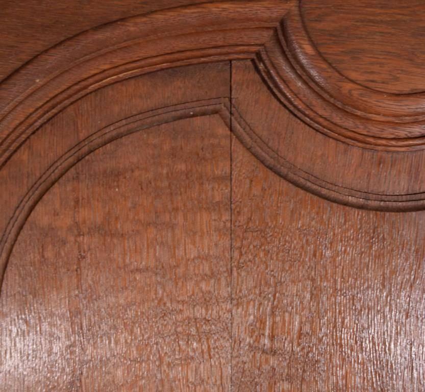 19th Century Antique French Oakwood Door from the 1700s or Early 1800s For Sale