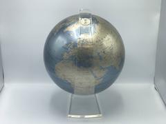 1960s Globe on Sculptural Lucite Stand
