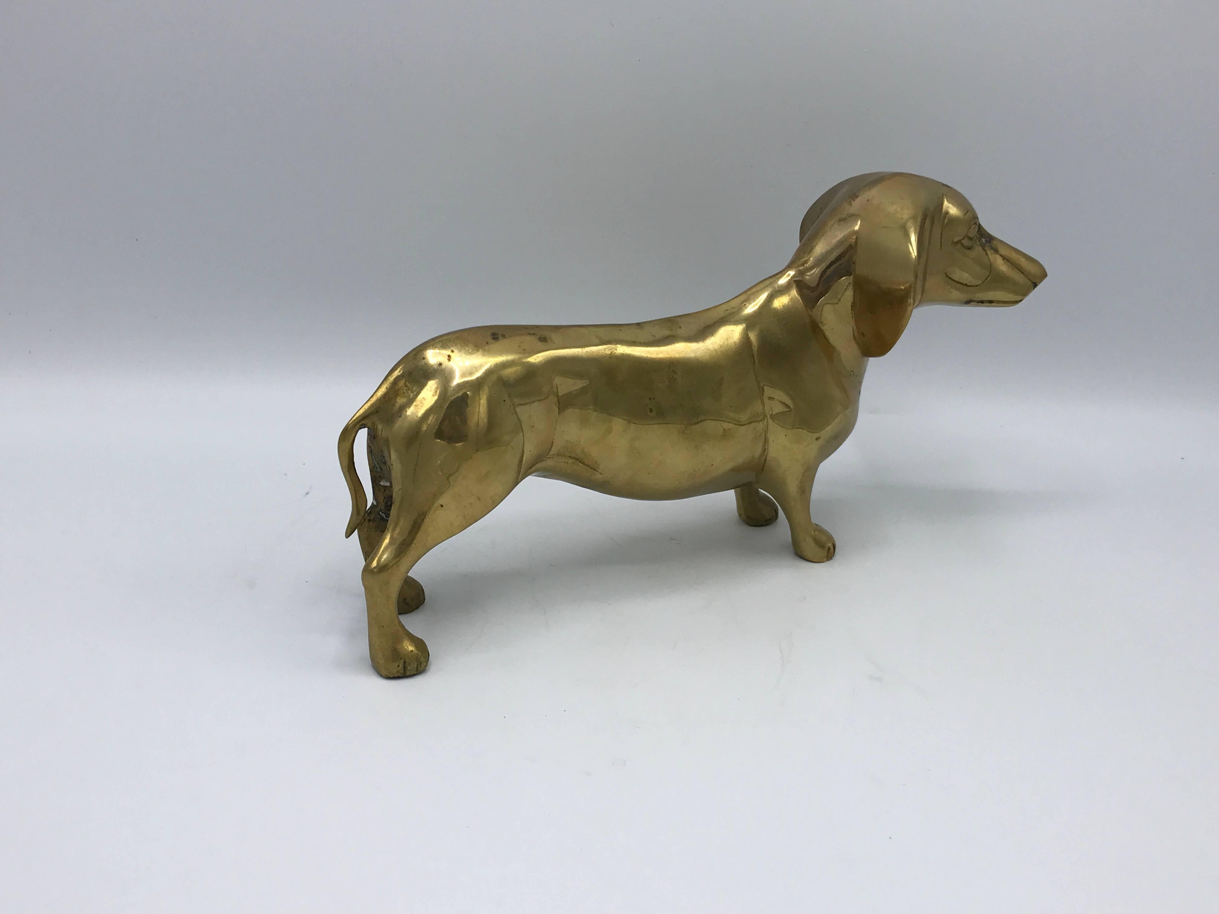 brass dog