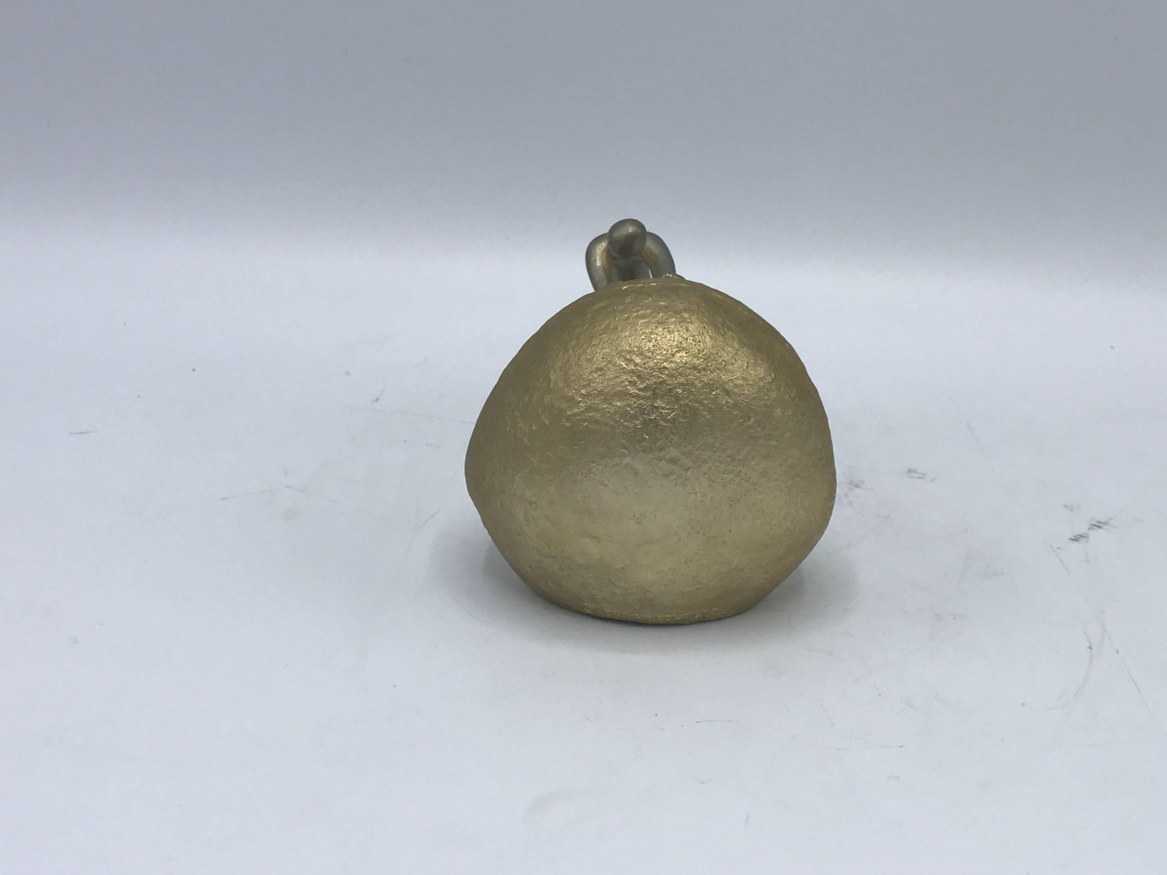 1970s Ted Arnold Gold Sisyphus Sculpture Paperweight at 1stDibs ted