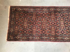 Turkish Hali Wool Floral Motif Runner