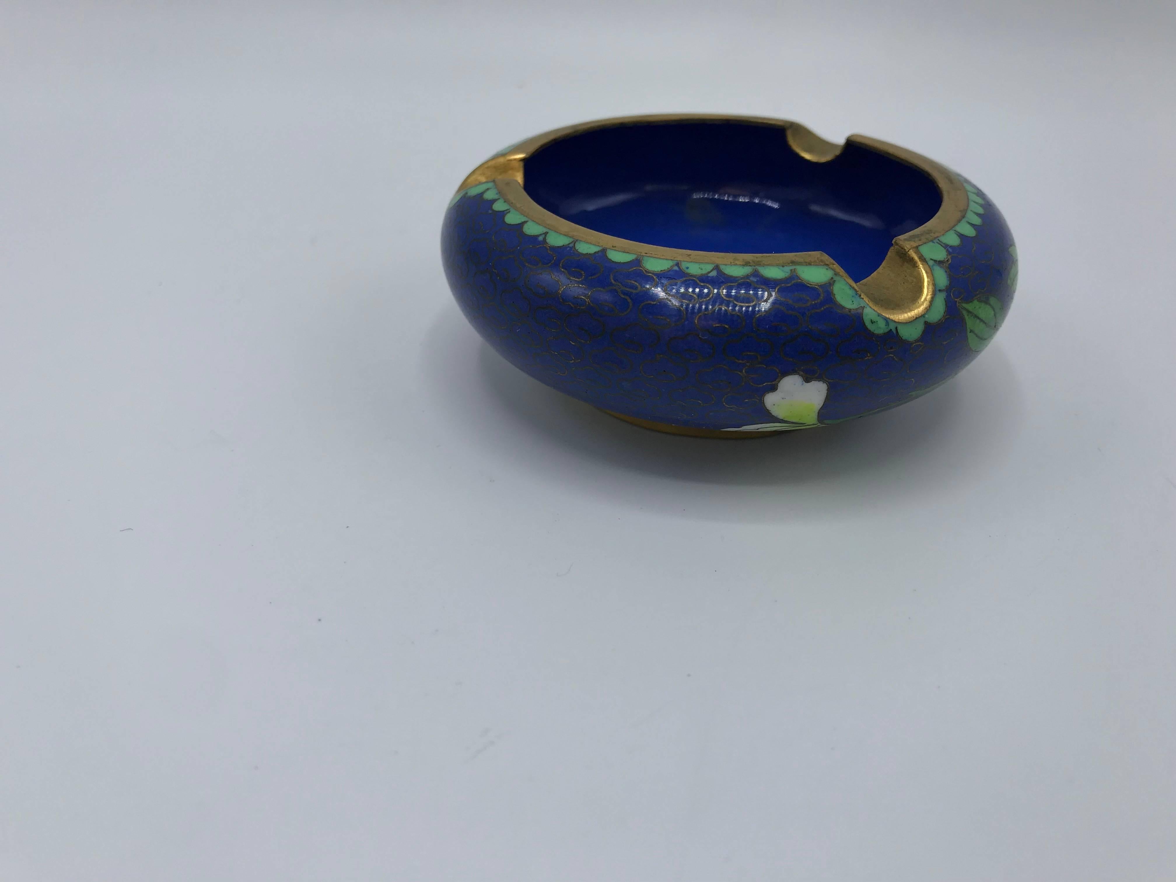 cloisonne ashtray