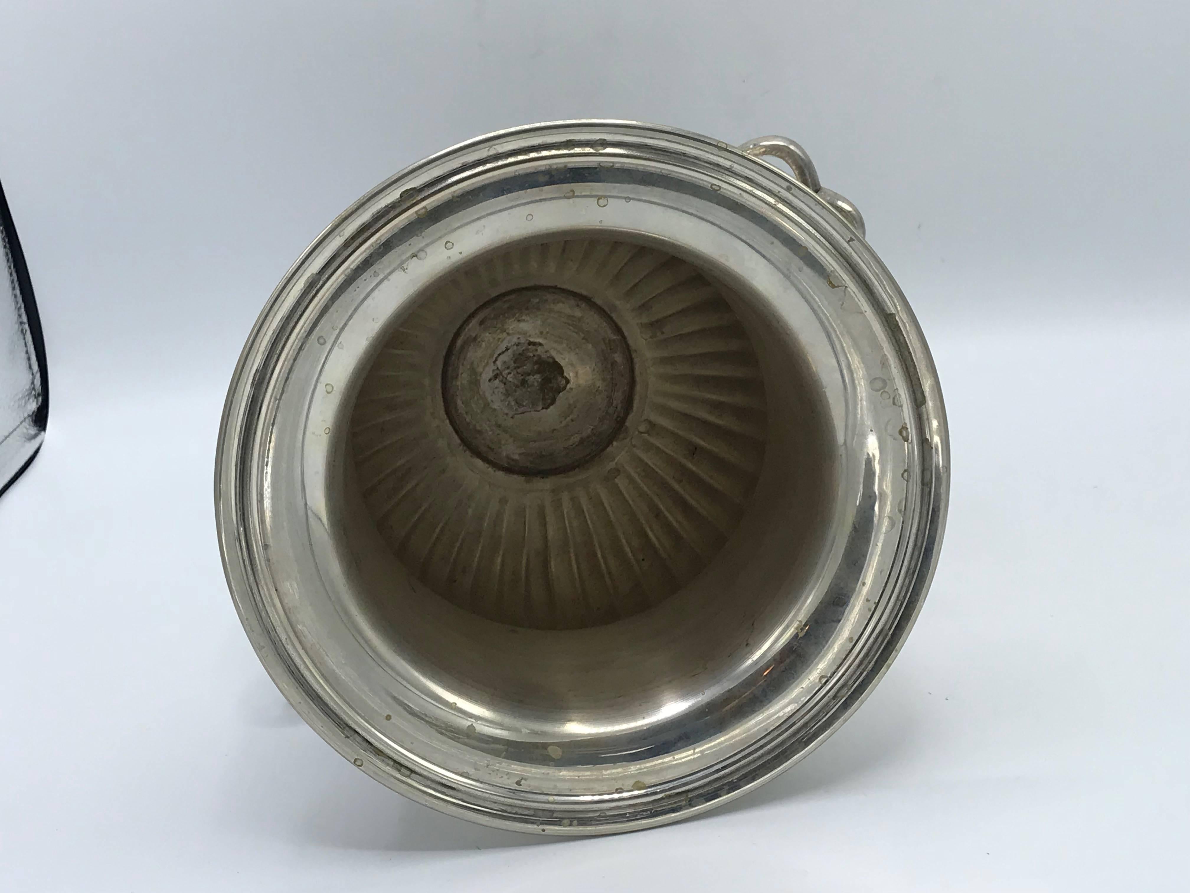 20th Century 1970s Silver Plate Wine Chiller