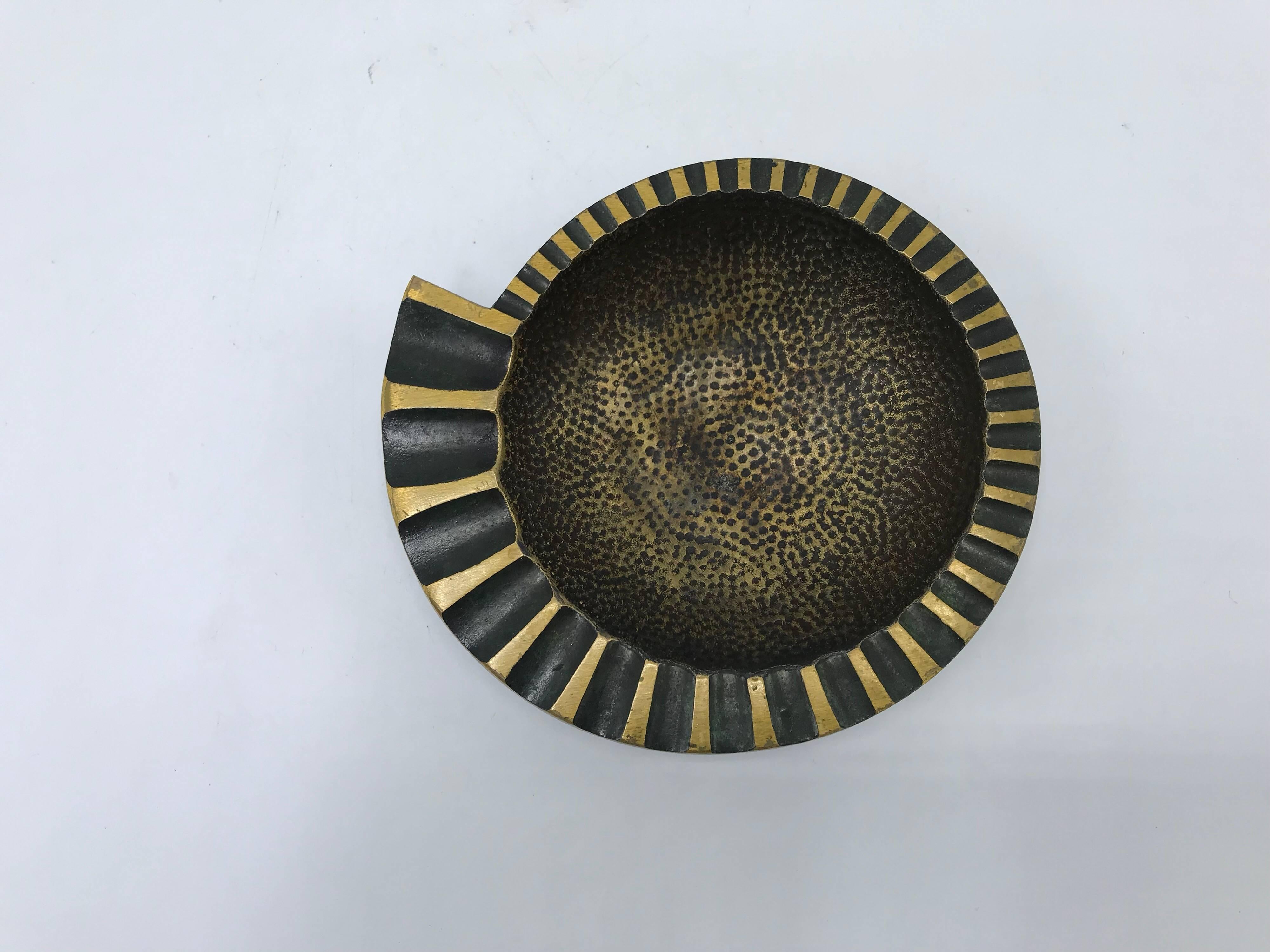 Israeli 1960s Maurice Ascalon Style Modern Catchall Dish by Dayagi