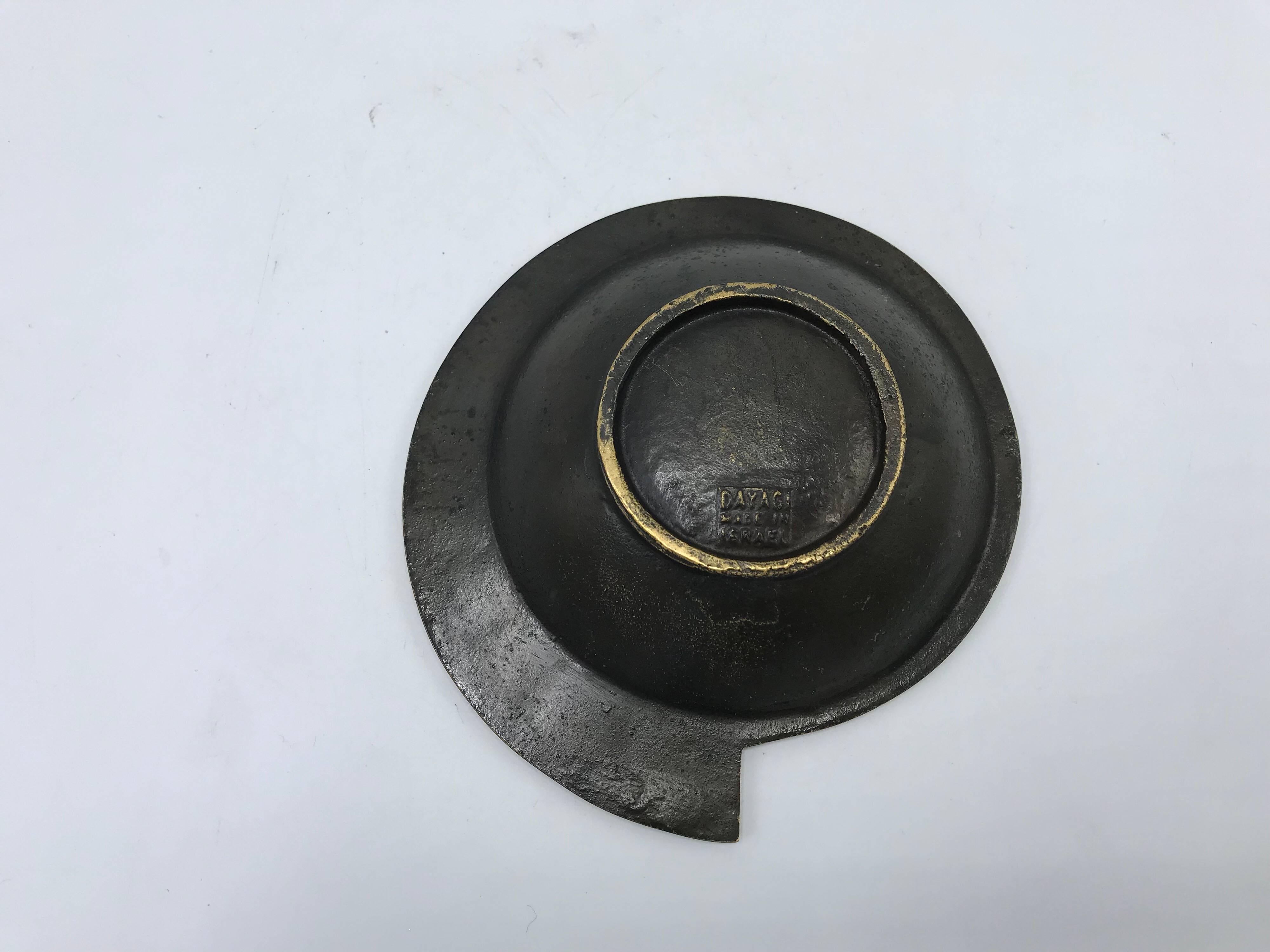 1960s Maurice Ascalon Style Modern Catchall Dish by Dayagi In Excellent Condition In Richmond, VA