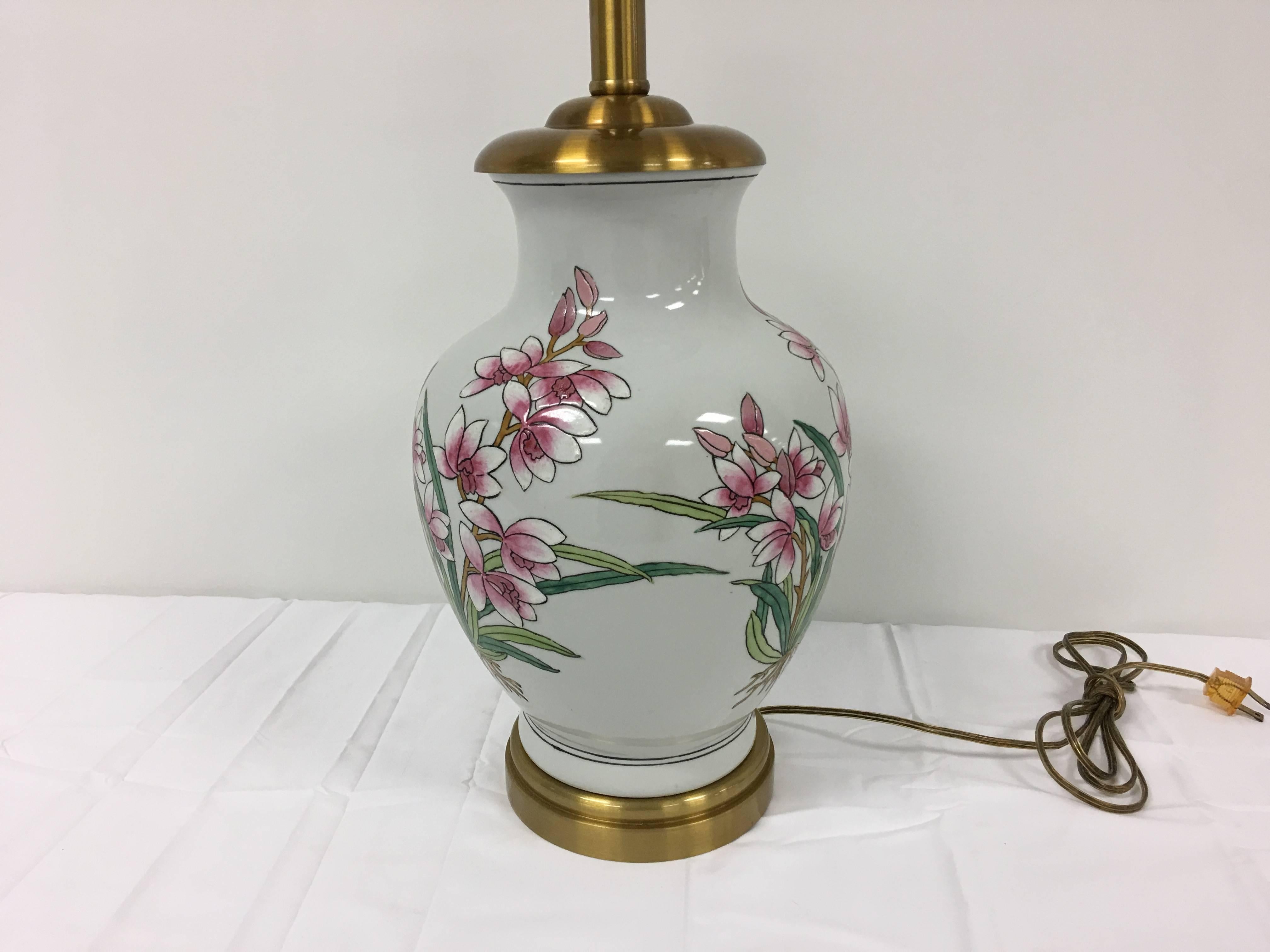 Polished Maitland-Smith Water Lily Lamp