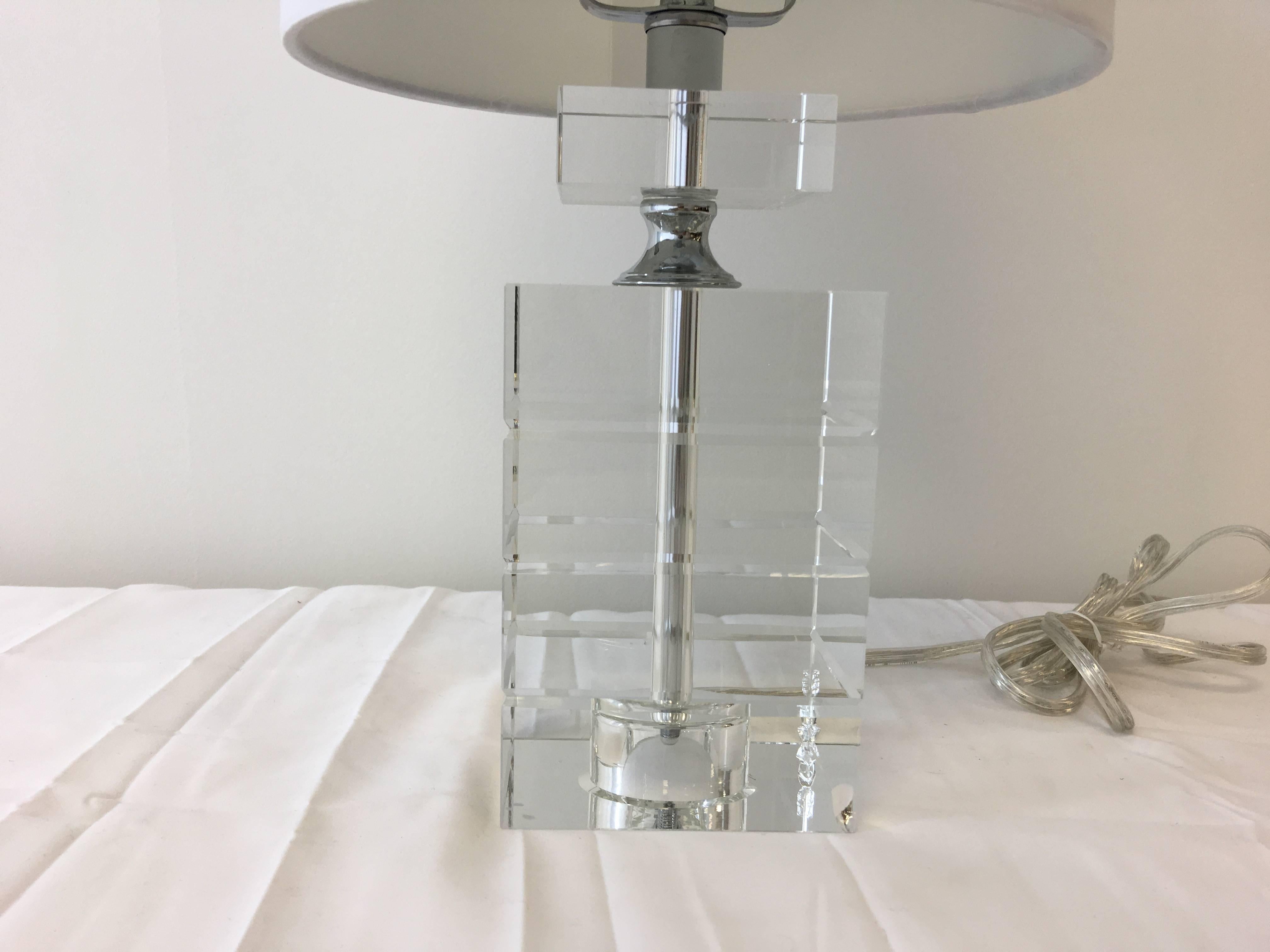 drexel heritage crystal lamps