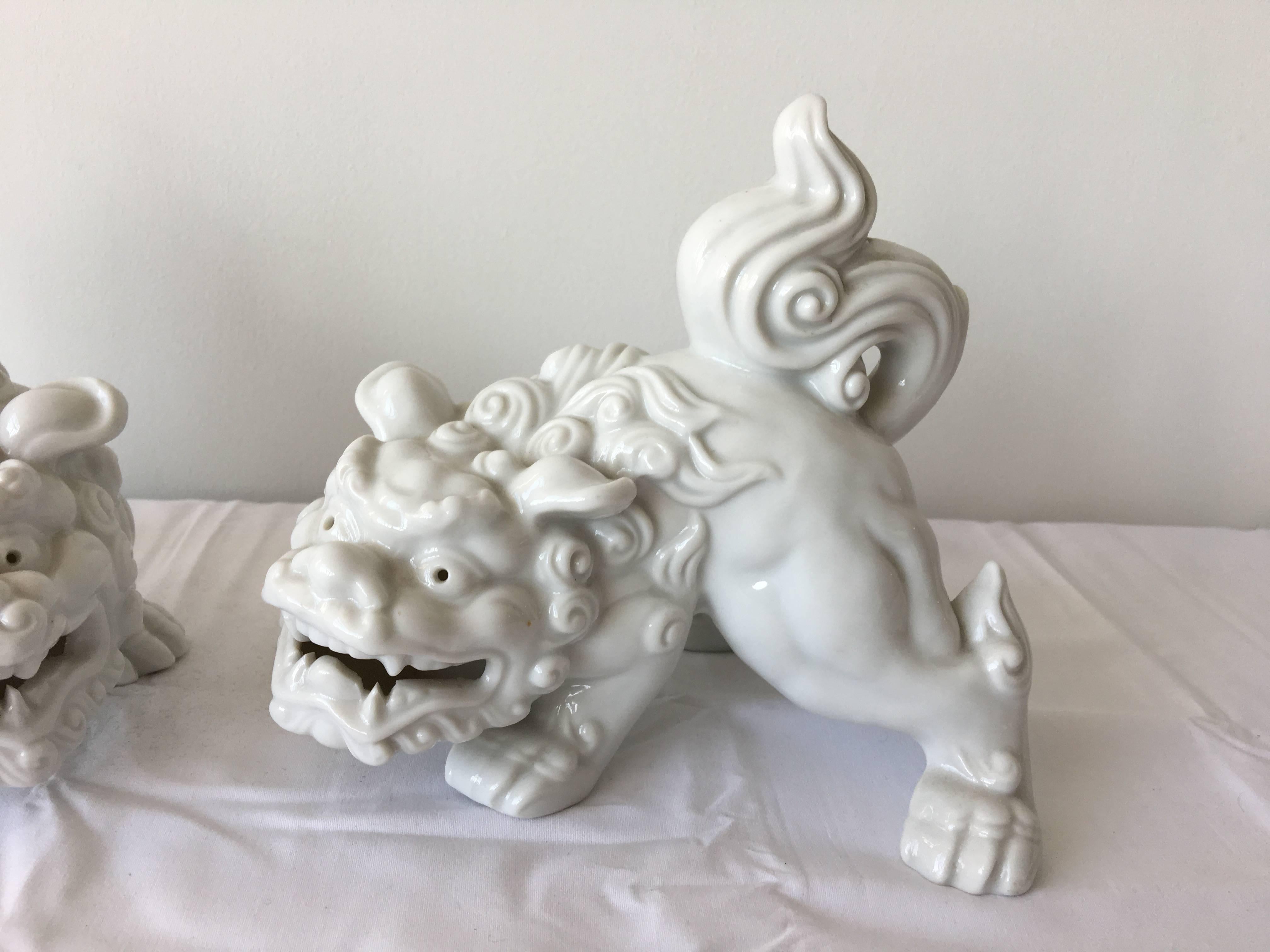blanc de chine foo dogs