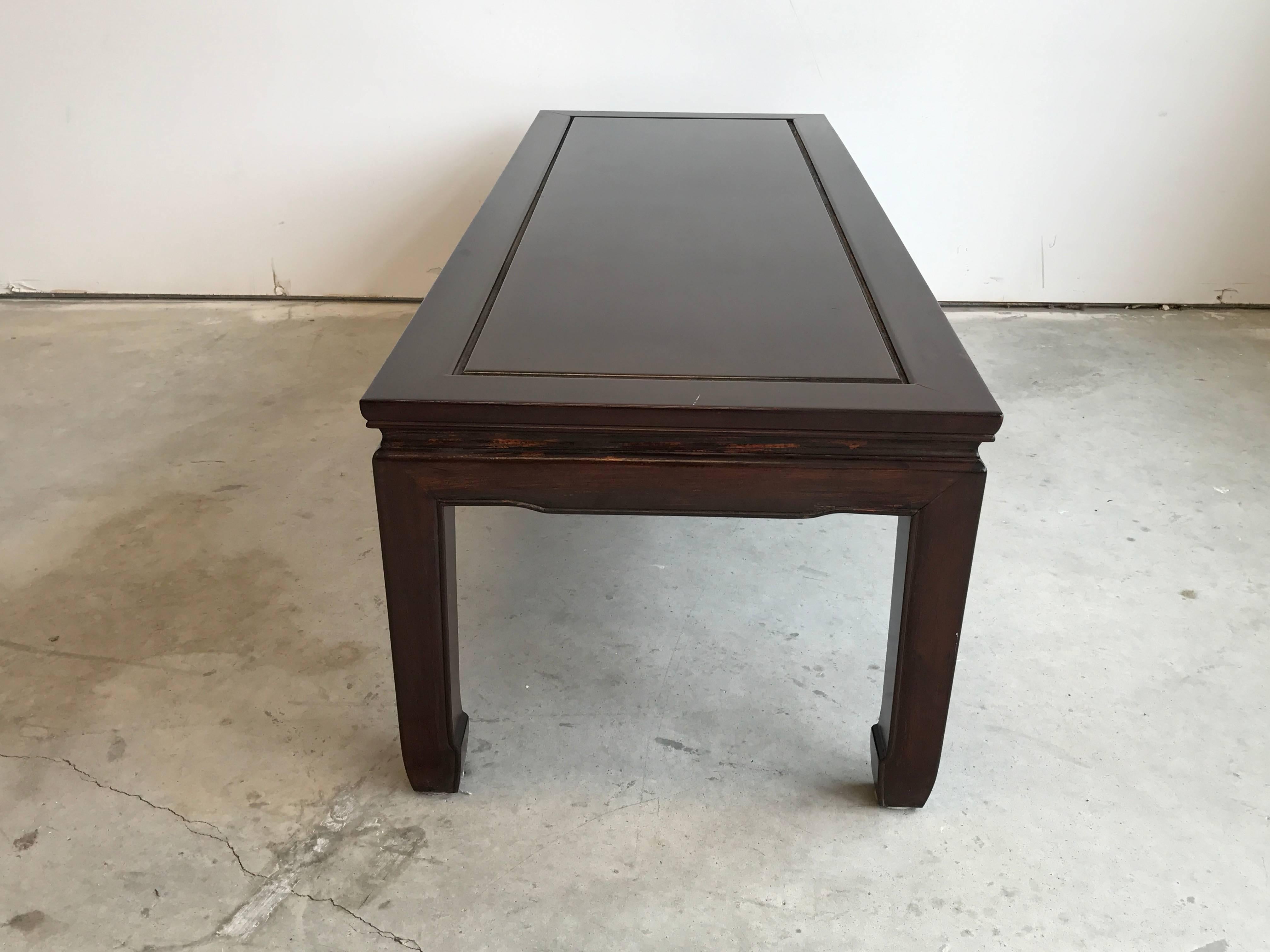 20th Century 1960s Ming Style Coffee Table