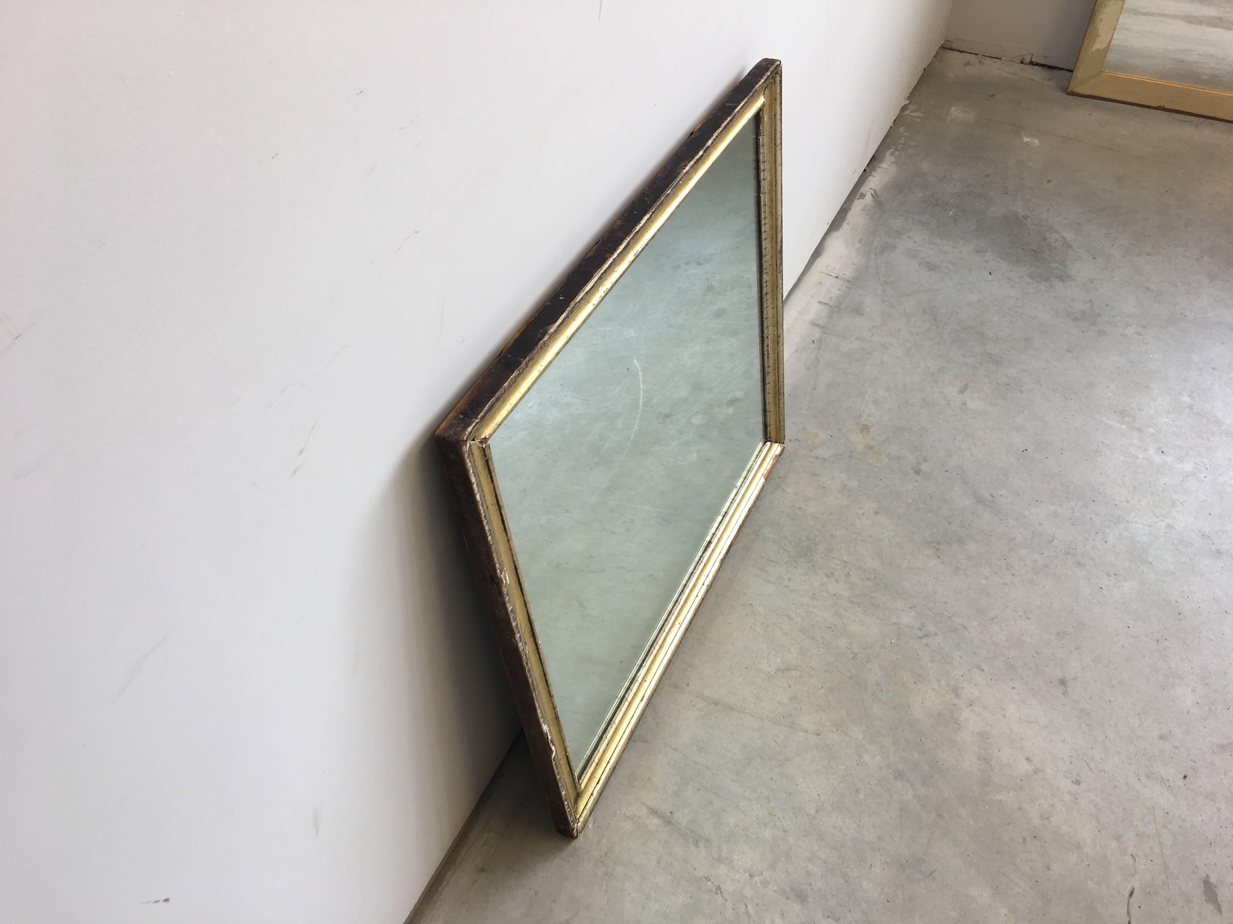 19th Century Italian Gilt Mirror 1