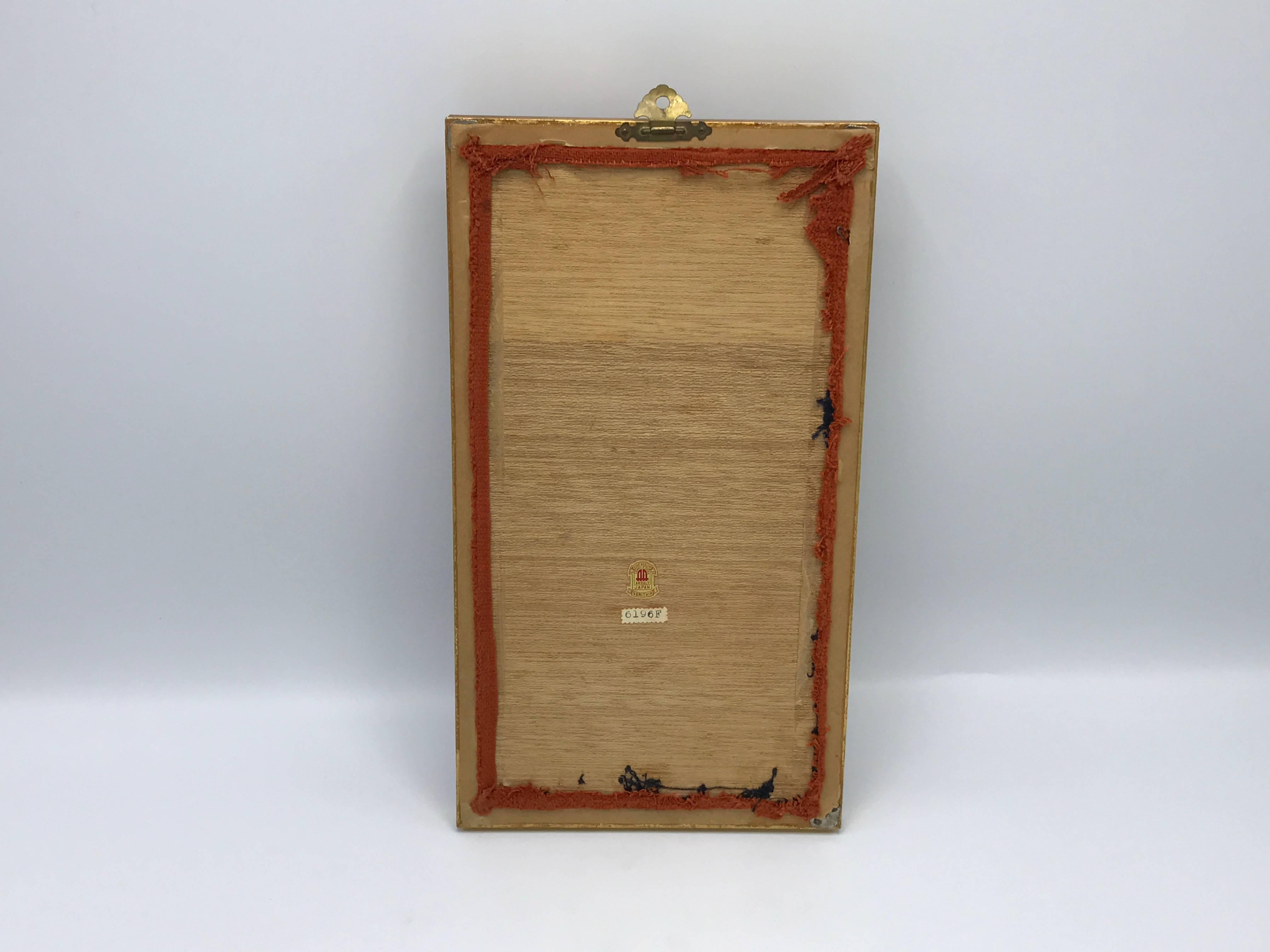 1960s Blanc de Chine Geisha Framed Wall Plaque In Good Condition In Richmond, VA