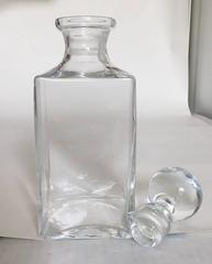 19th Century Blown Glass Decanter Collection, Set of Four