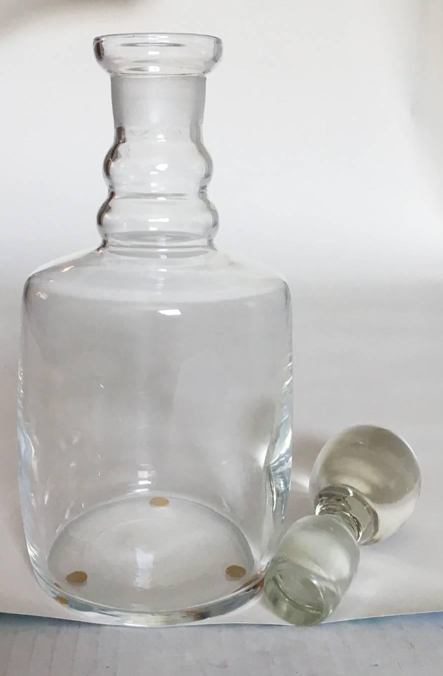19th Century Blown Glass Decanter Collection, Set of Four 2