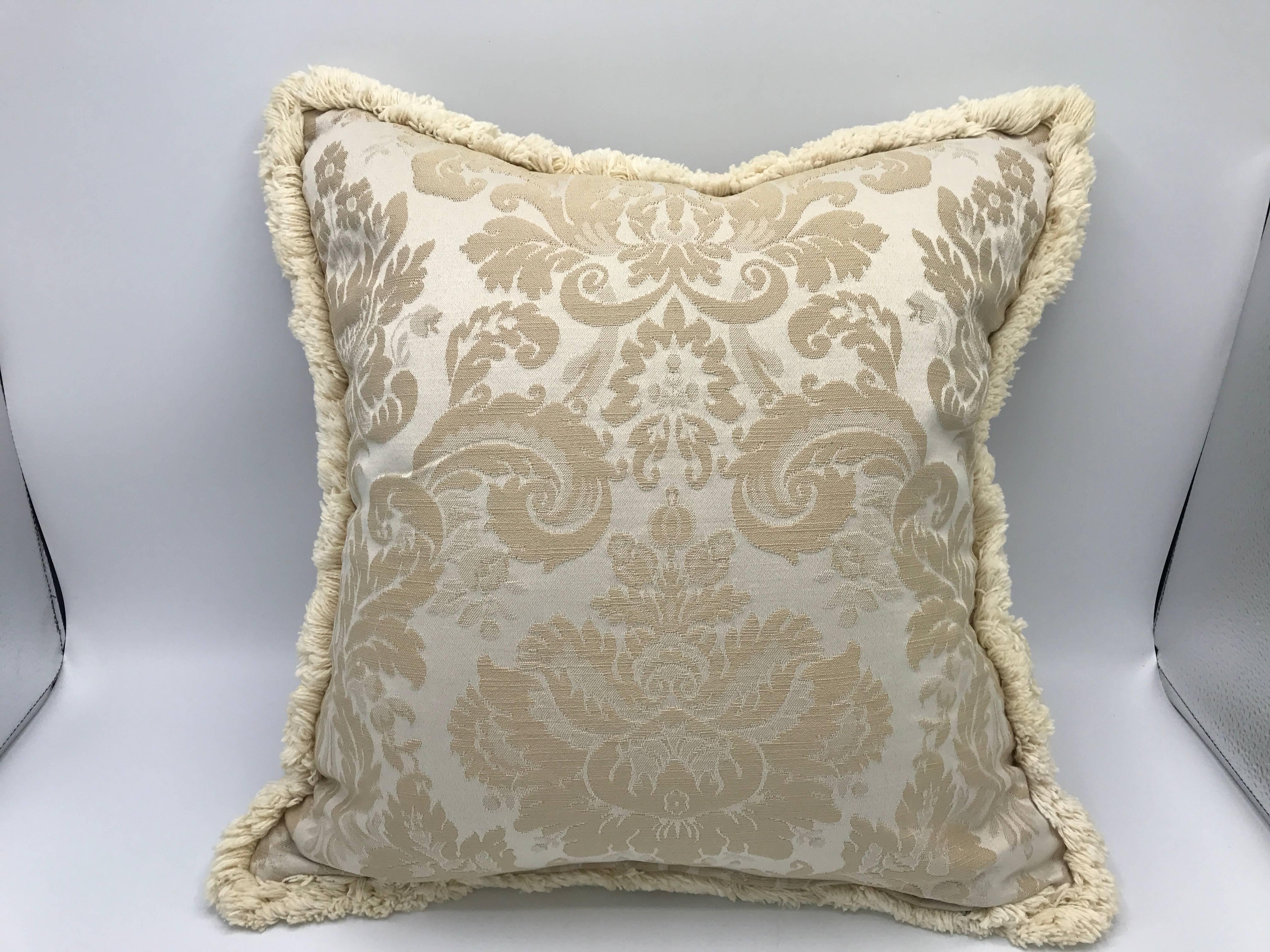 20th Century 1950s Fortuny Urn Linen Pillow