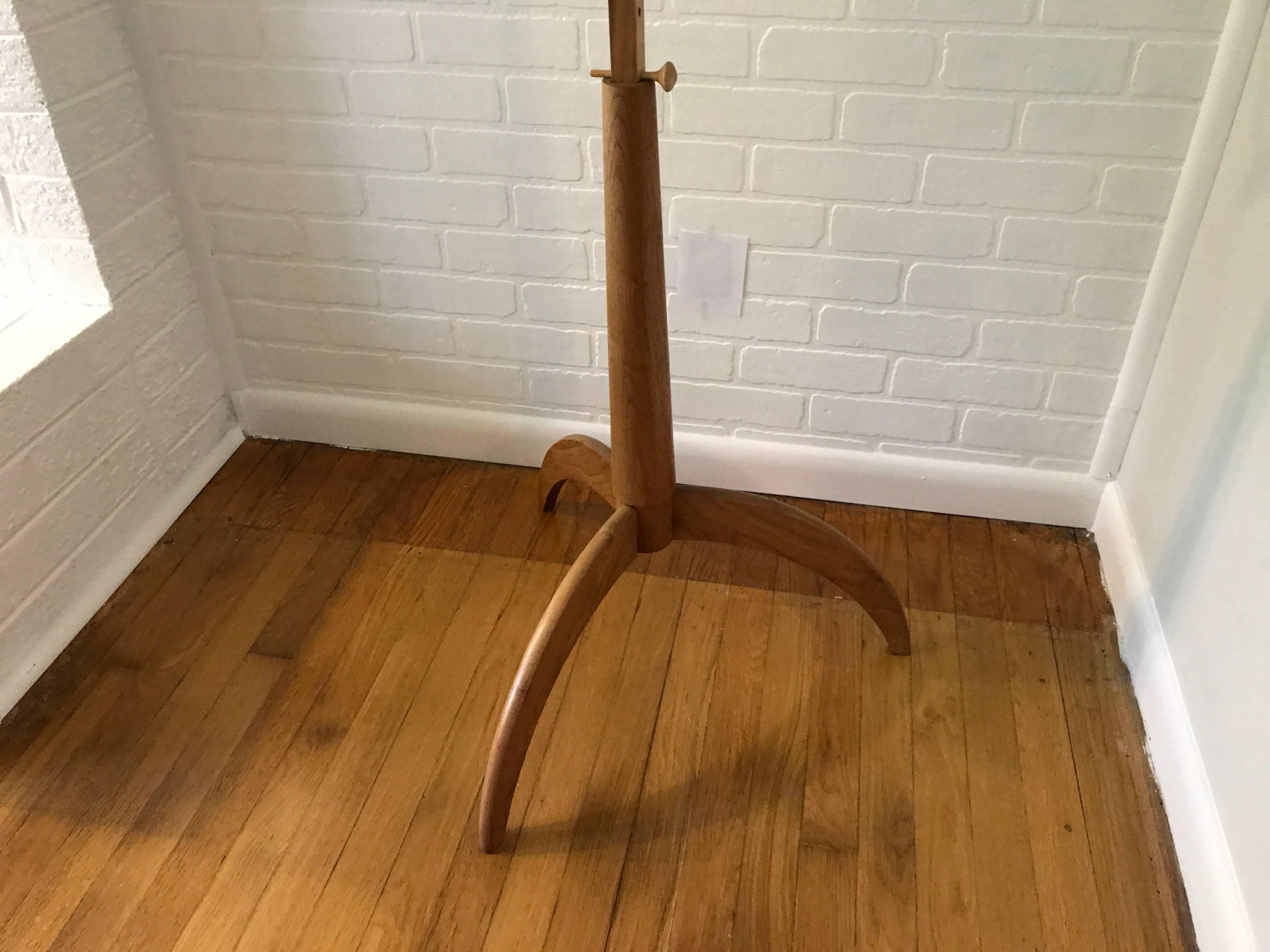 1960s George Nakashima Style American Craft Artisan Music Stand by Tom Dumke In Excellent Condition In Richmond, VA