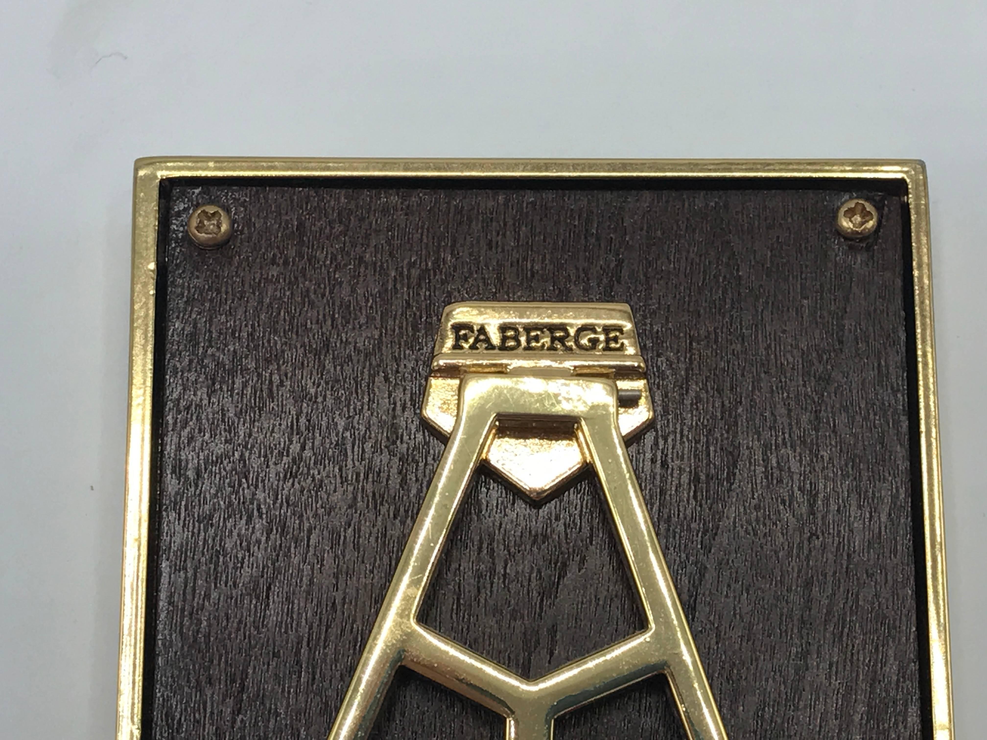 Fabergé Yellow Enamel Catherine Palace Picture Frame In Excellent Condition In Richmond, VA