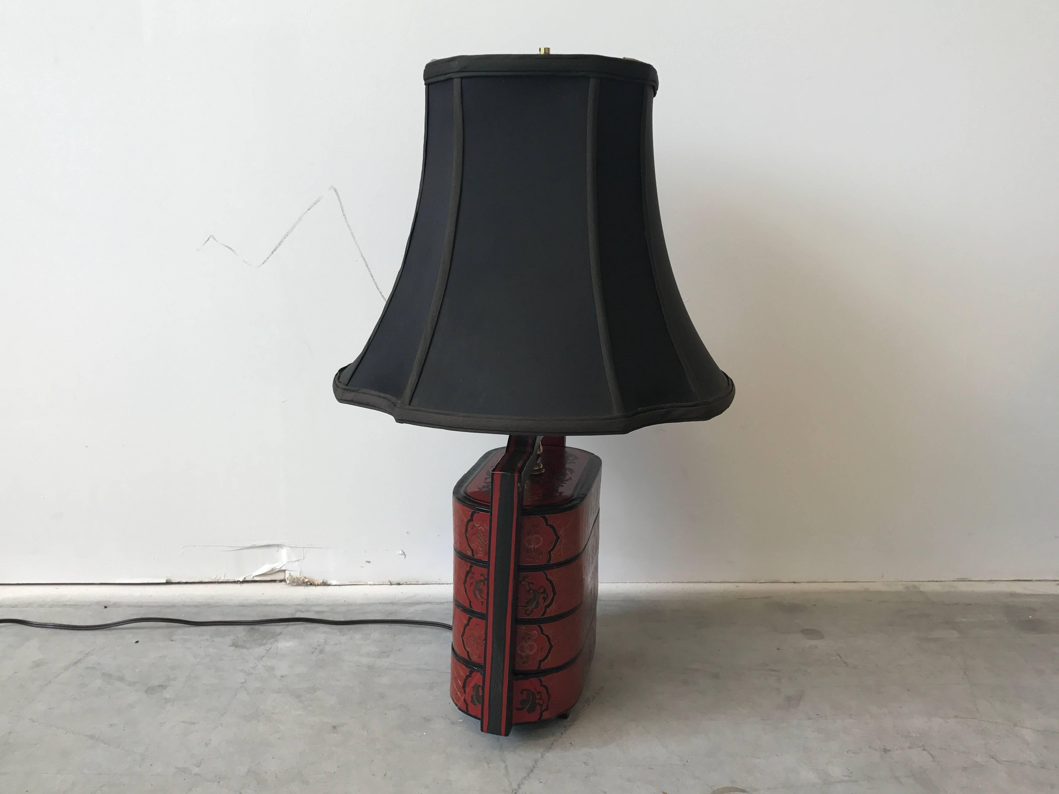 lacquer lamp shade