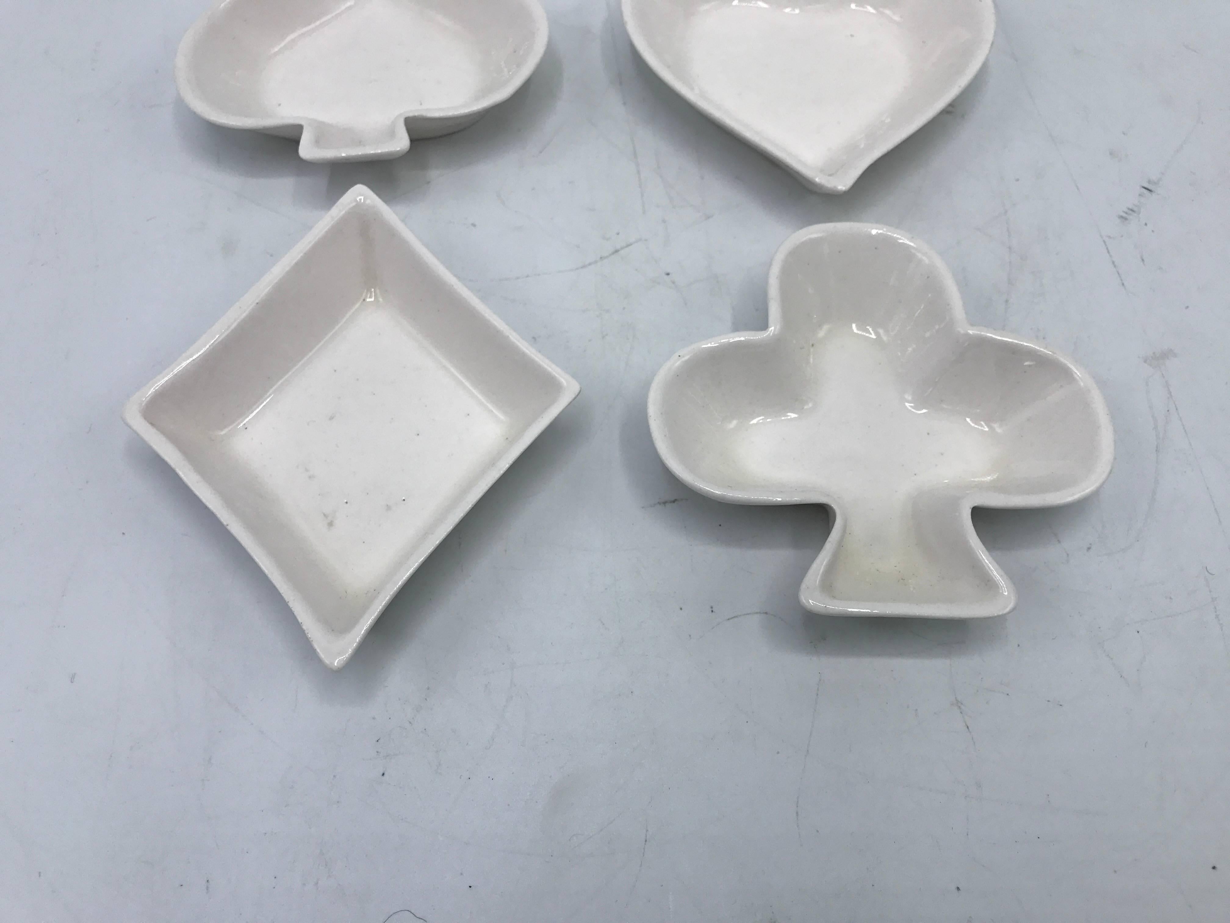 playing card dishes